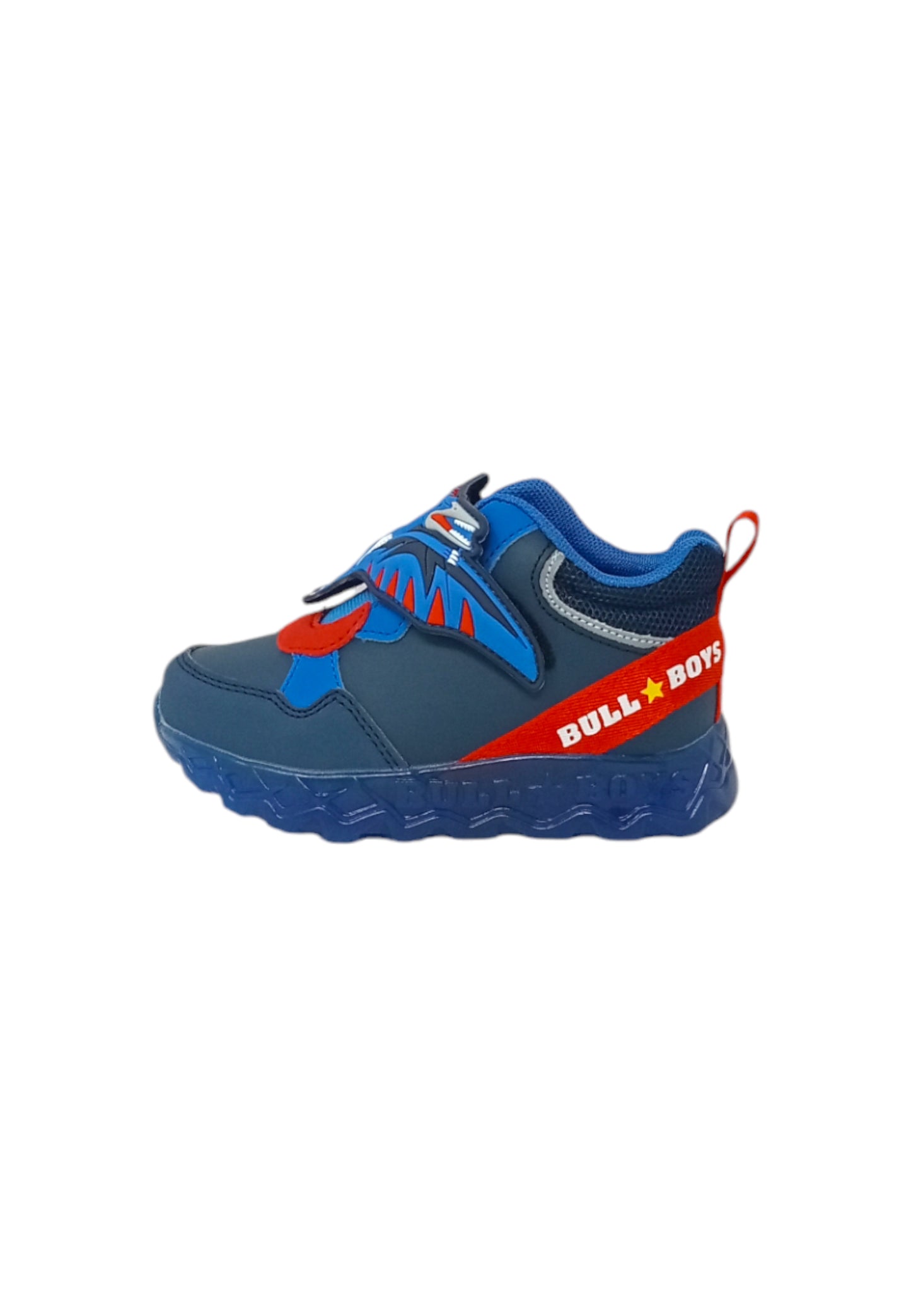 Sneakers luminose BULL BOYS Pterodattilo DNAL4564 BLU Bambino