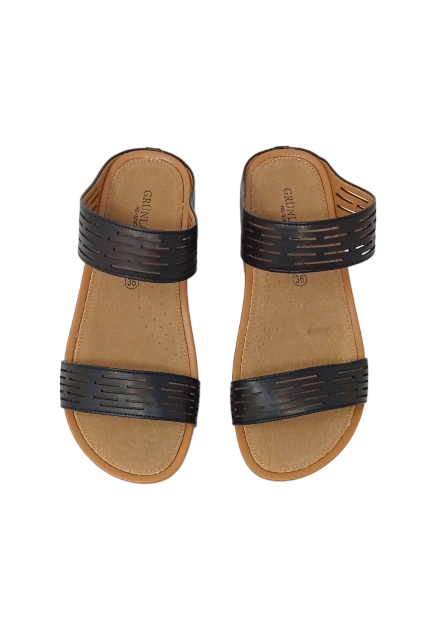 Ciabatta GRUNLAND DIRA CI2579-C9 NERO ragazza/donna