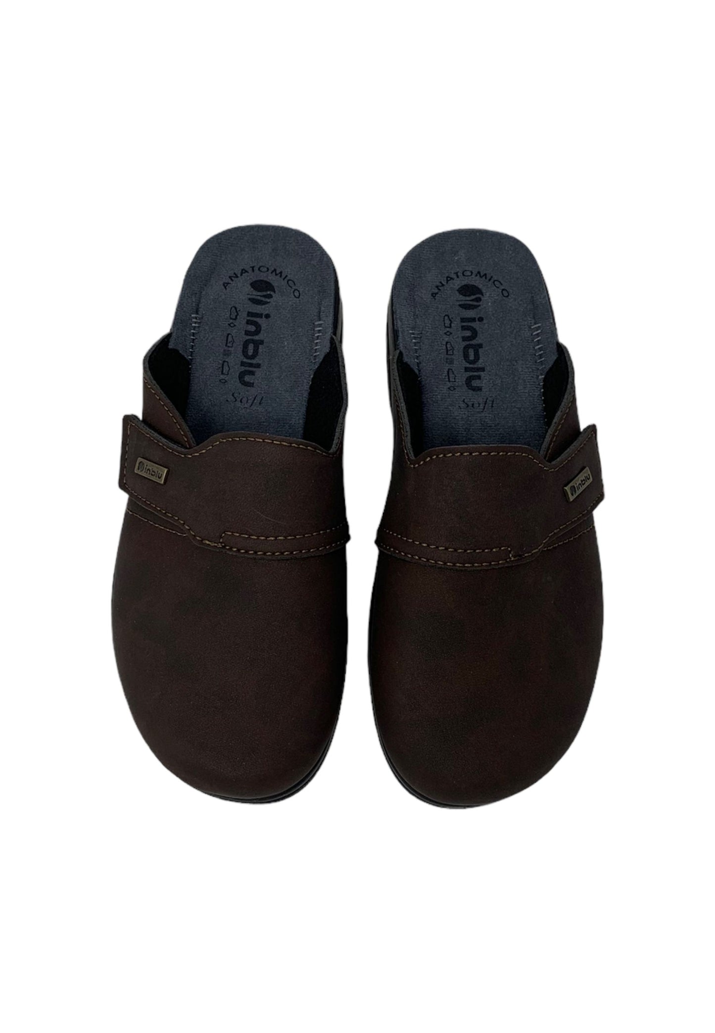 Pantofola INBLU PO000080 TESTA DI MORO uomo