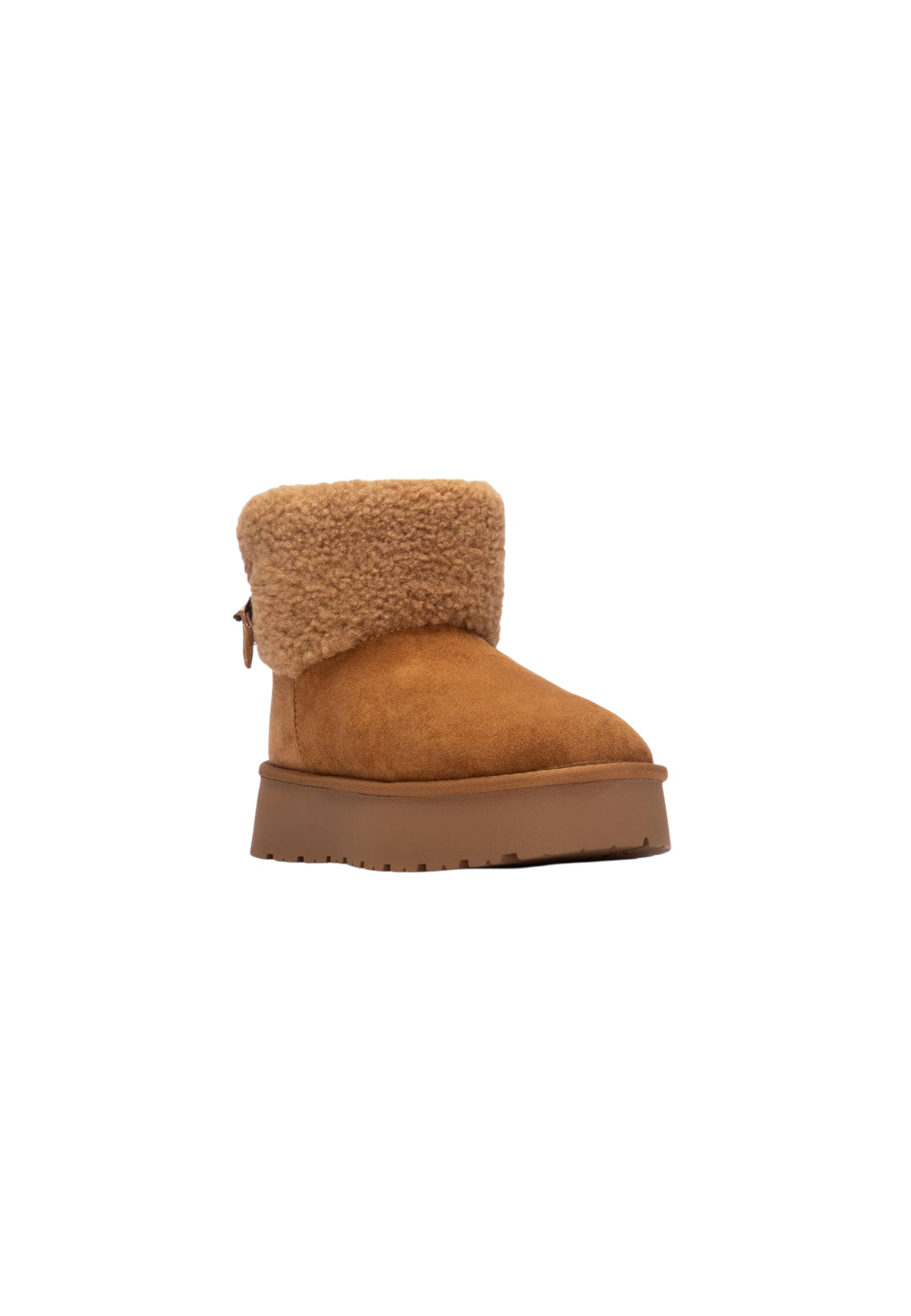 Stivaletto con pelliccia XTI 144602 CAMEL donna