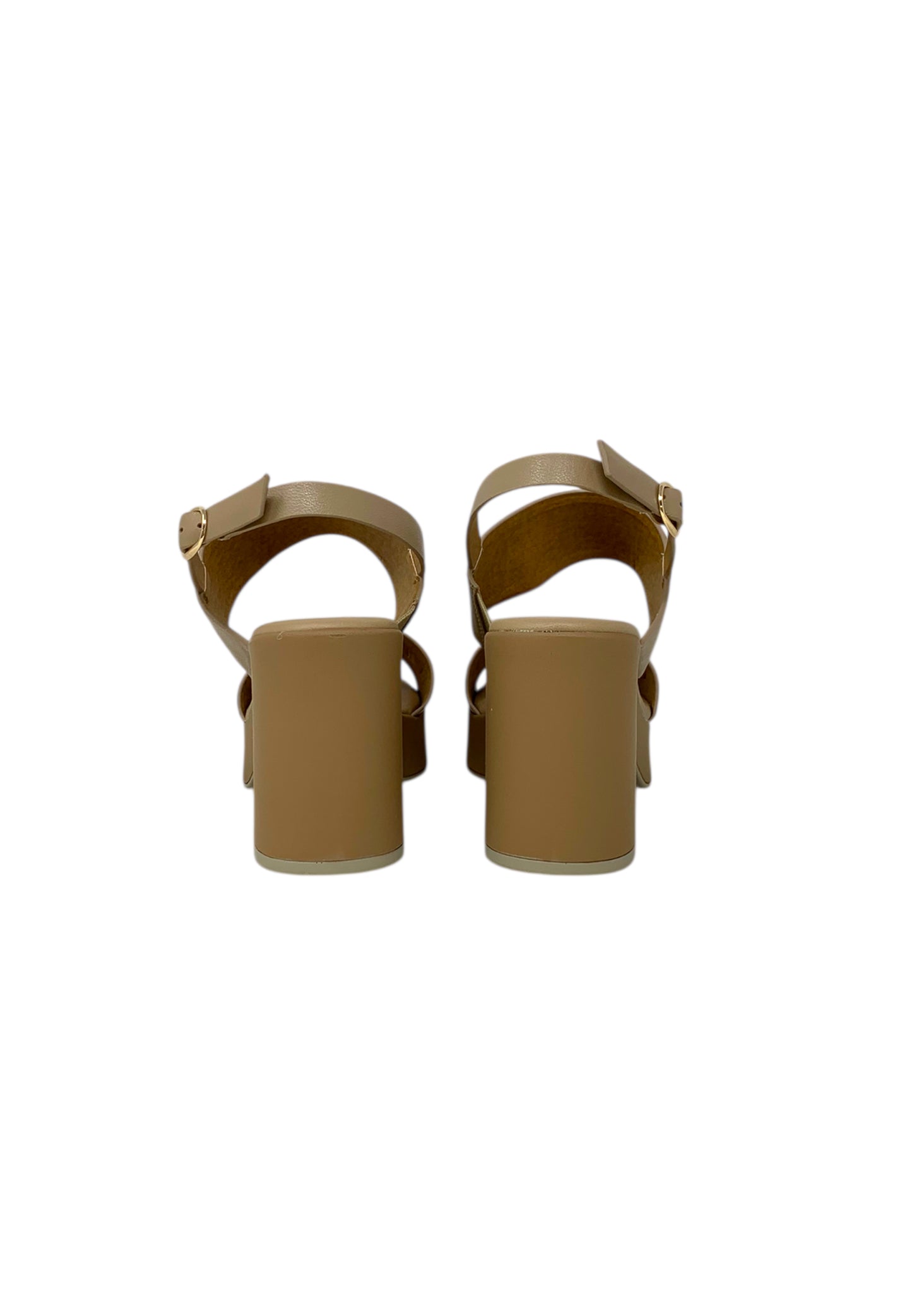 Sandali con tacco REPO 57273-E5 BEIGE donna
