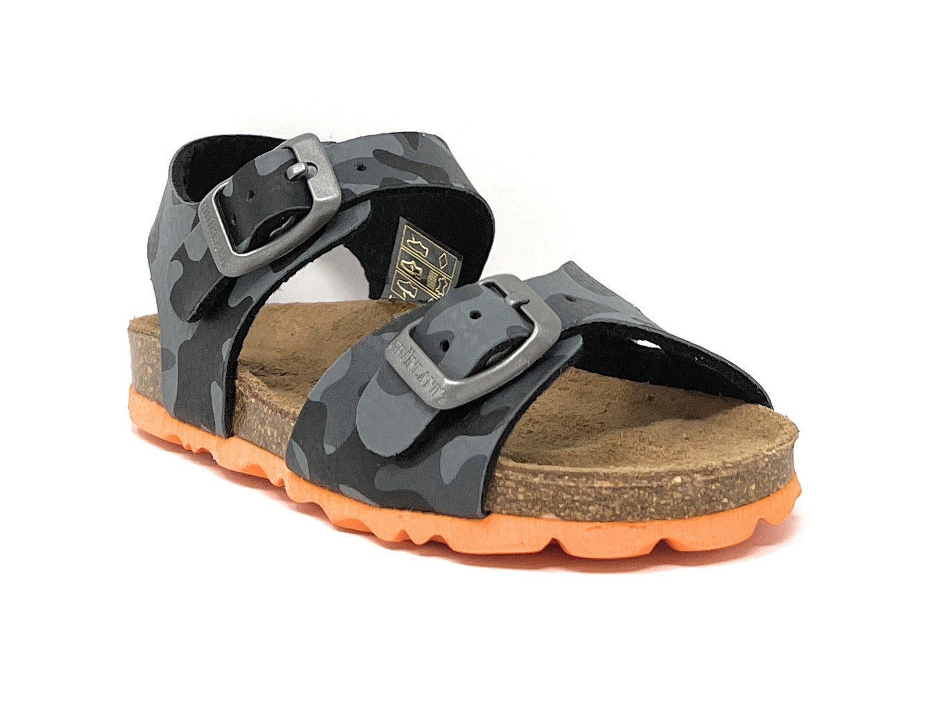 Sandalo da passeggio GRUNLAND Junior ARIA SB1785-40 GRIGIOMI Bambino
