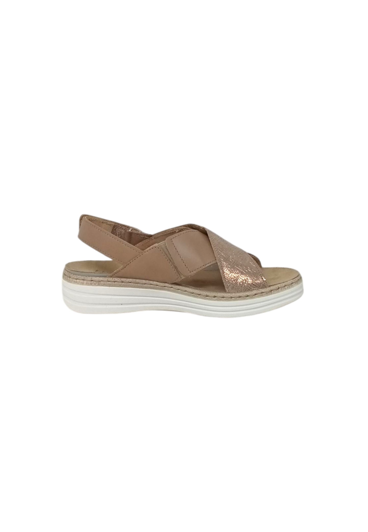 Sandali Linea comoda STILE DI VITA 8233 SABBIA Donna