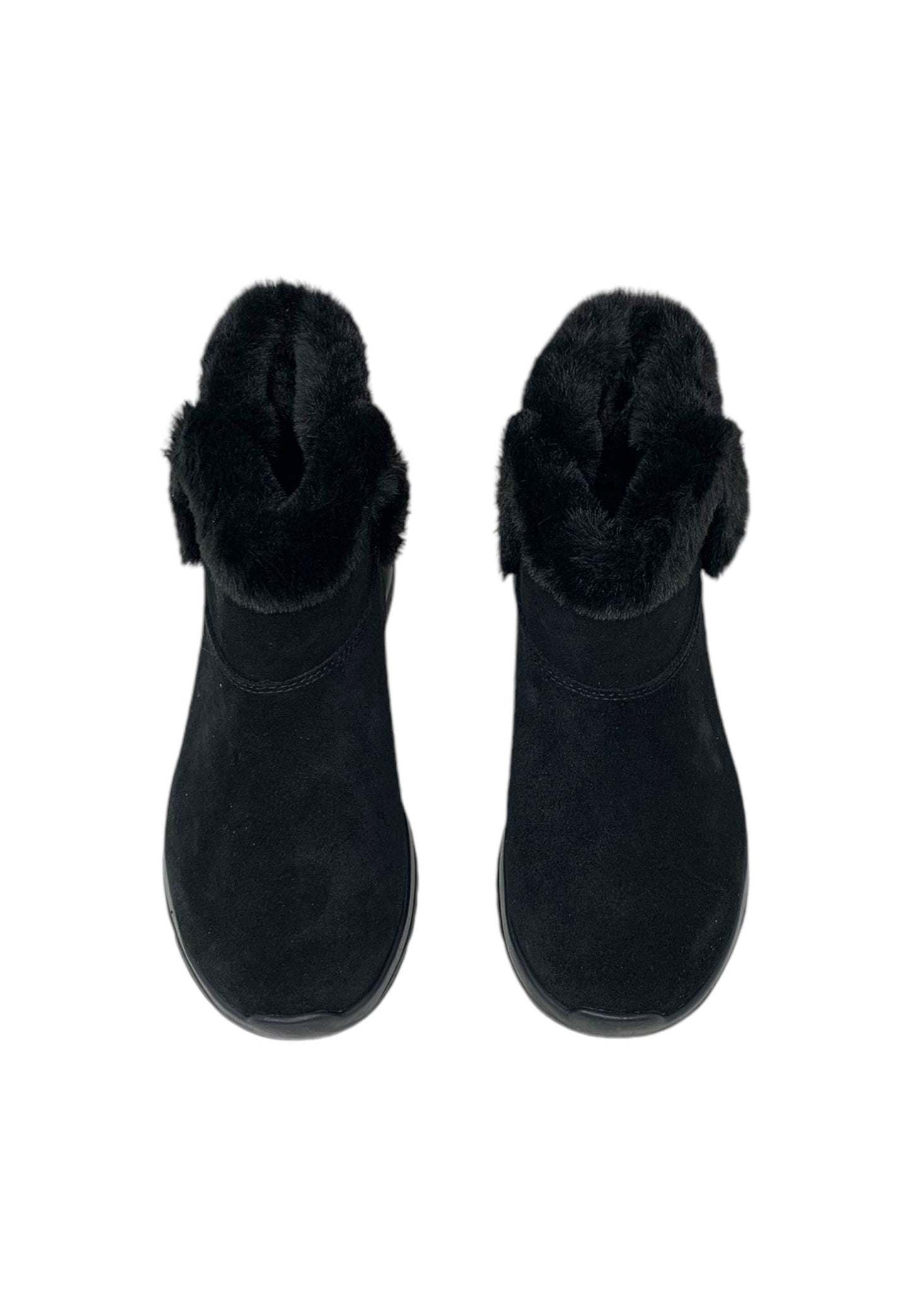 Stivaletto con pelliccia SKECHERS On-The-GO Stellar - Cozy Step 144775/BBK Donna