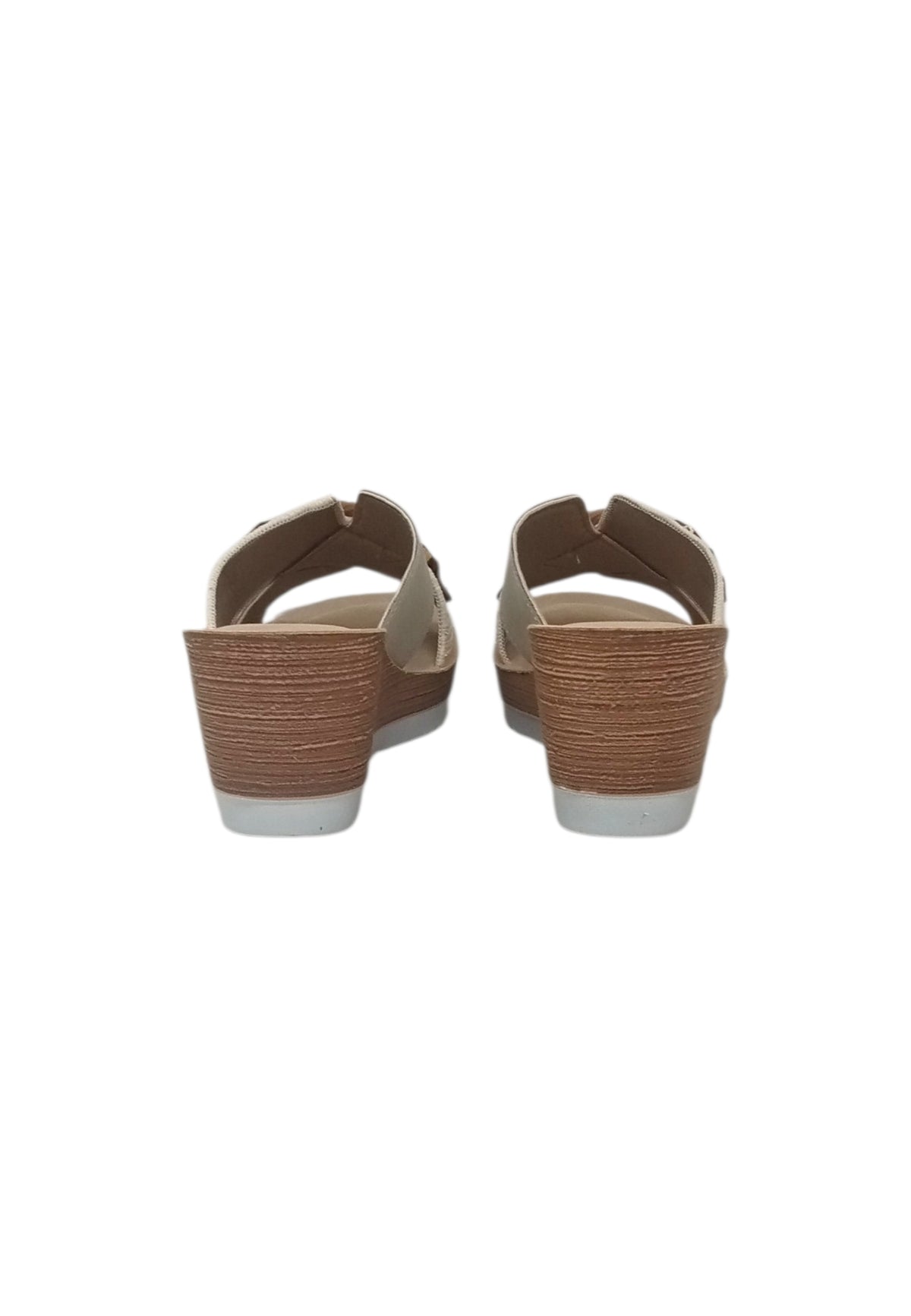 Sandali ciabatta INBLU EL000036 GHIACCIO donna