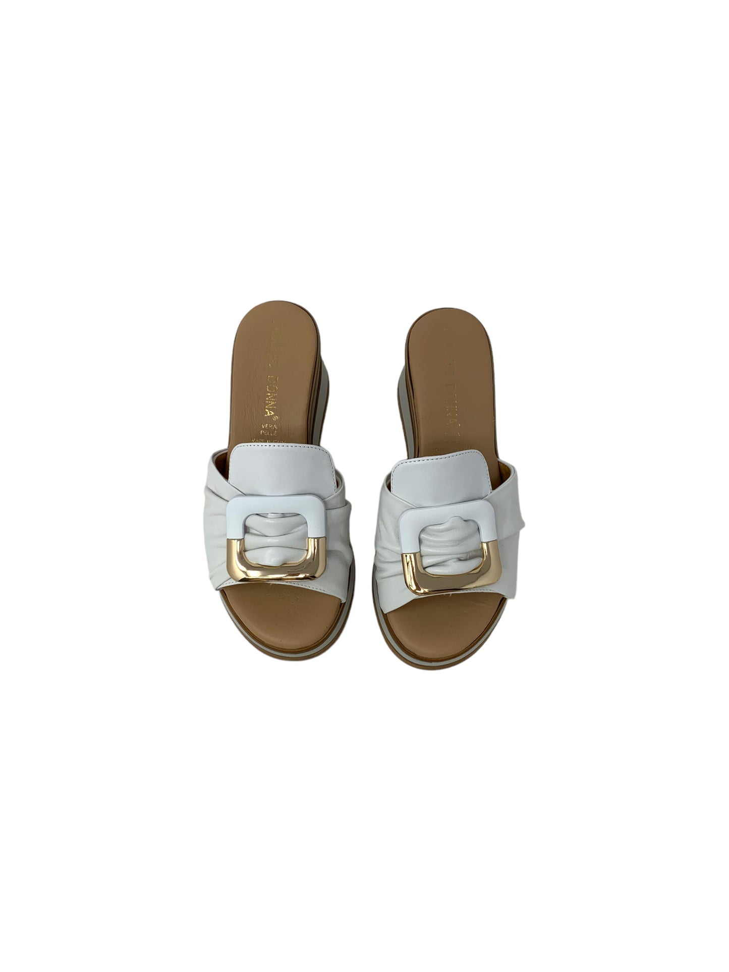 Sandalo con zeppa FASCINO DONNA 21108-E3 BIANCO donna