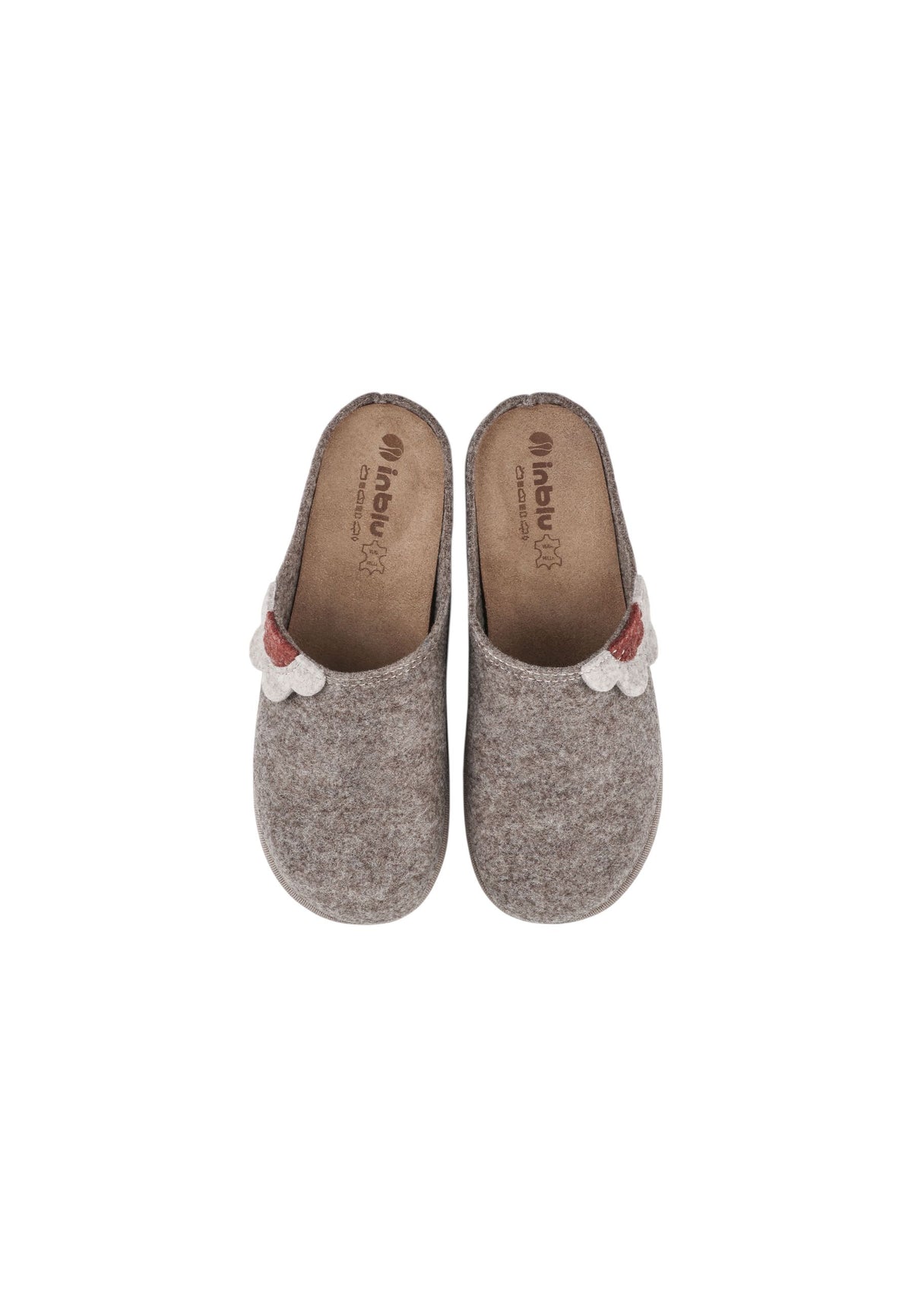 Pantofola INBLU CS000043 TORTORA donna