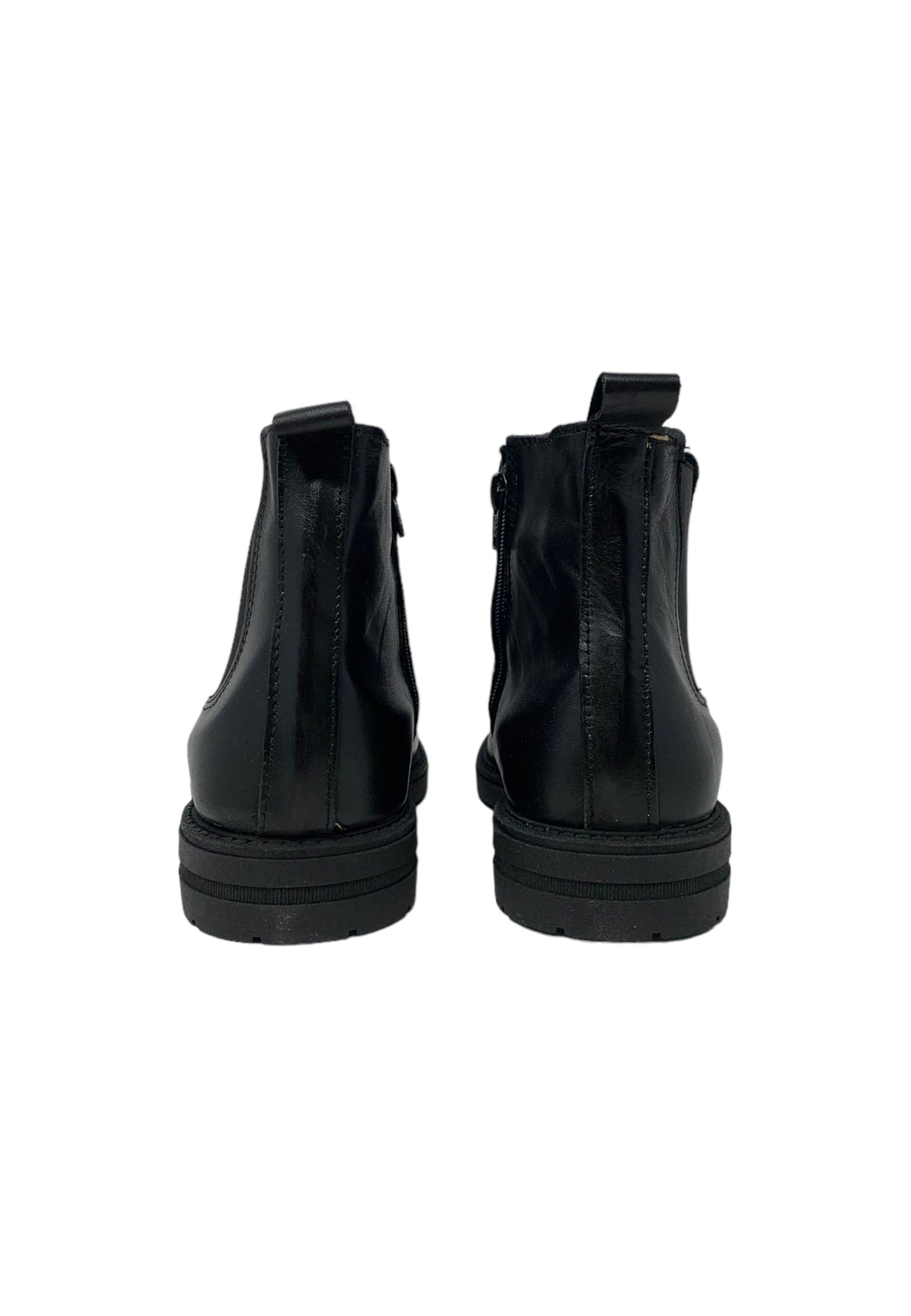 Italia Leone Stivaletto chelsea 0872 pelle nero uomo