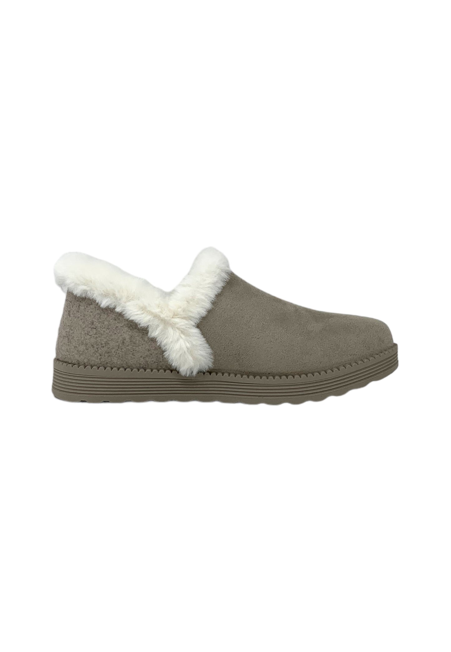 Pantofole con pelliccia SKECHERS - WINTER WARMTH 167660/TPE Donna