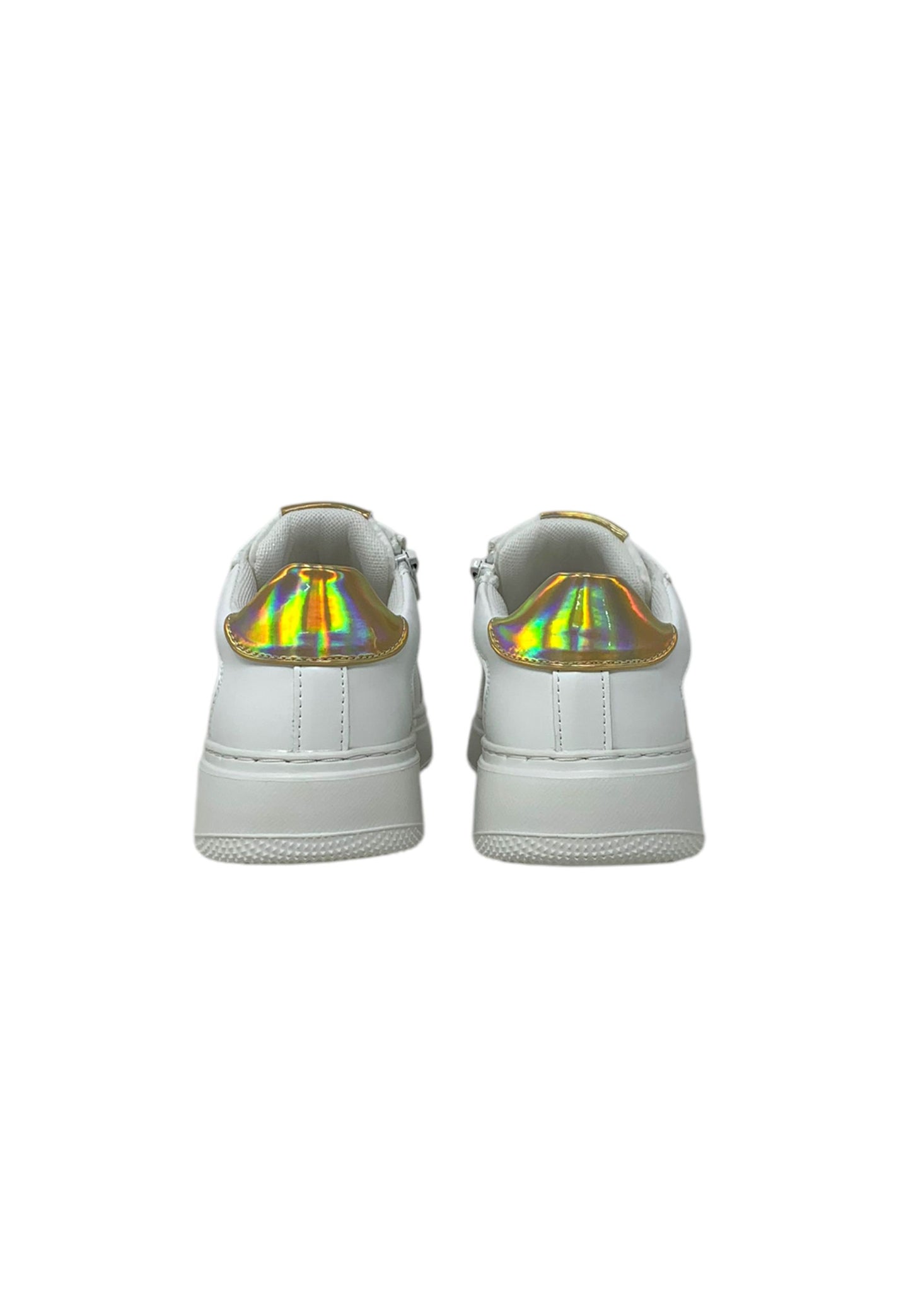SNEAKER ASSO AG-17062 WHT/GOLD bambina/ragazza
