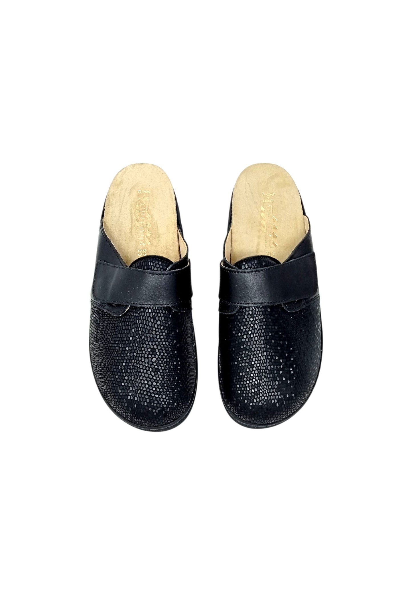Pantofola comfort Stile Di Vita 8711 NERO Donna