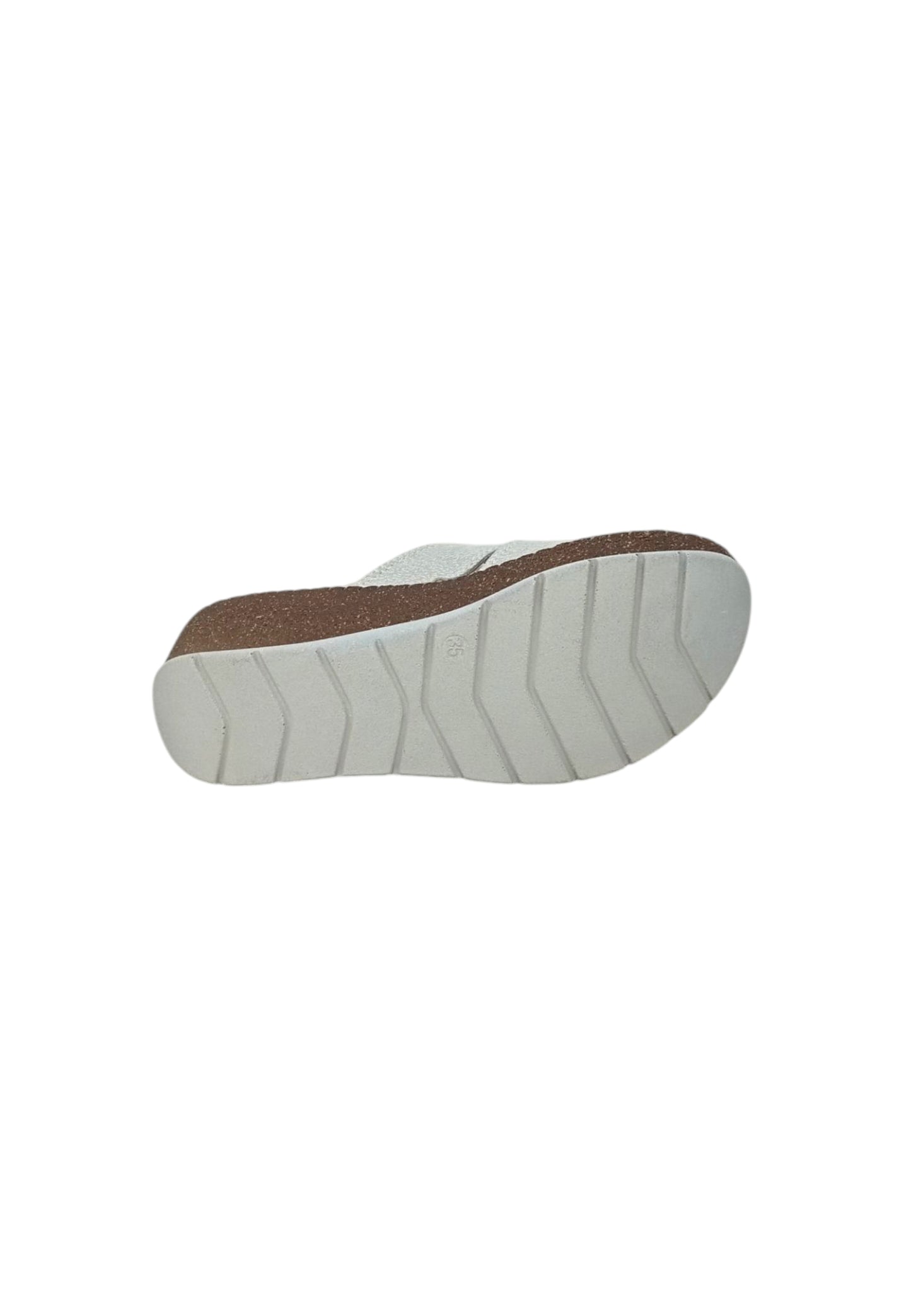 Ciabatta Stile Di Vita 6331 Bianco Donna