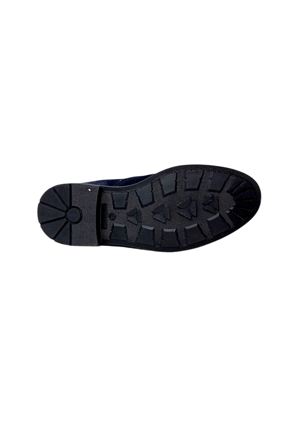 Italia Leone Stivaletto chelsea 0870 camoscio blu uomo