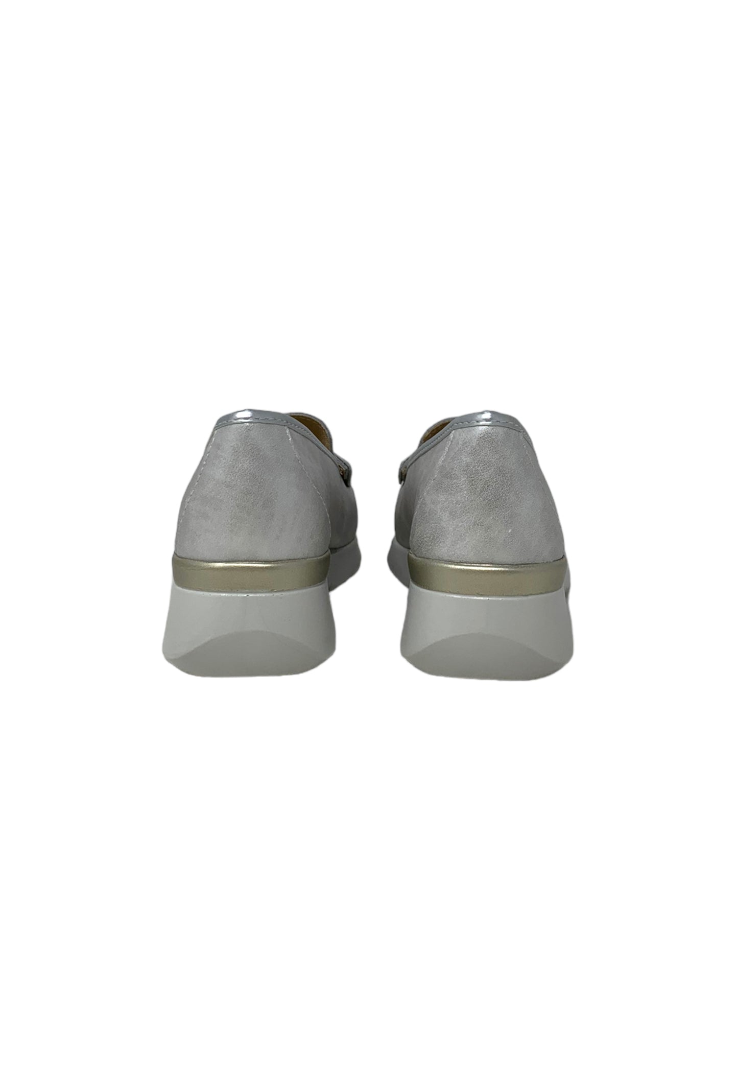 Mocassino linea comoda Stile Di Vita 9145 ARGENTO Donna