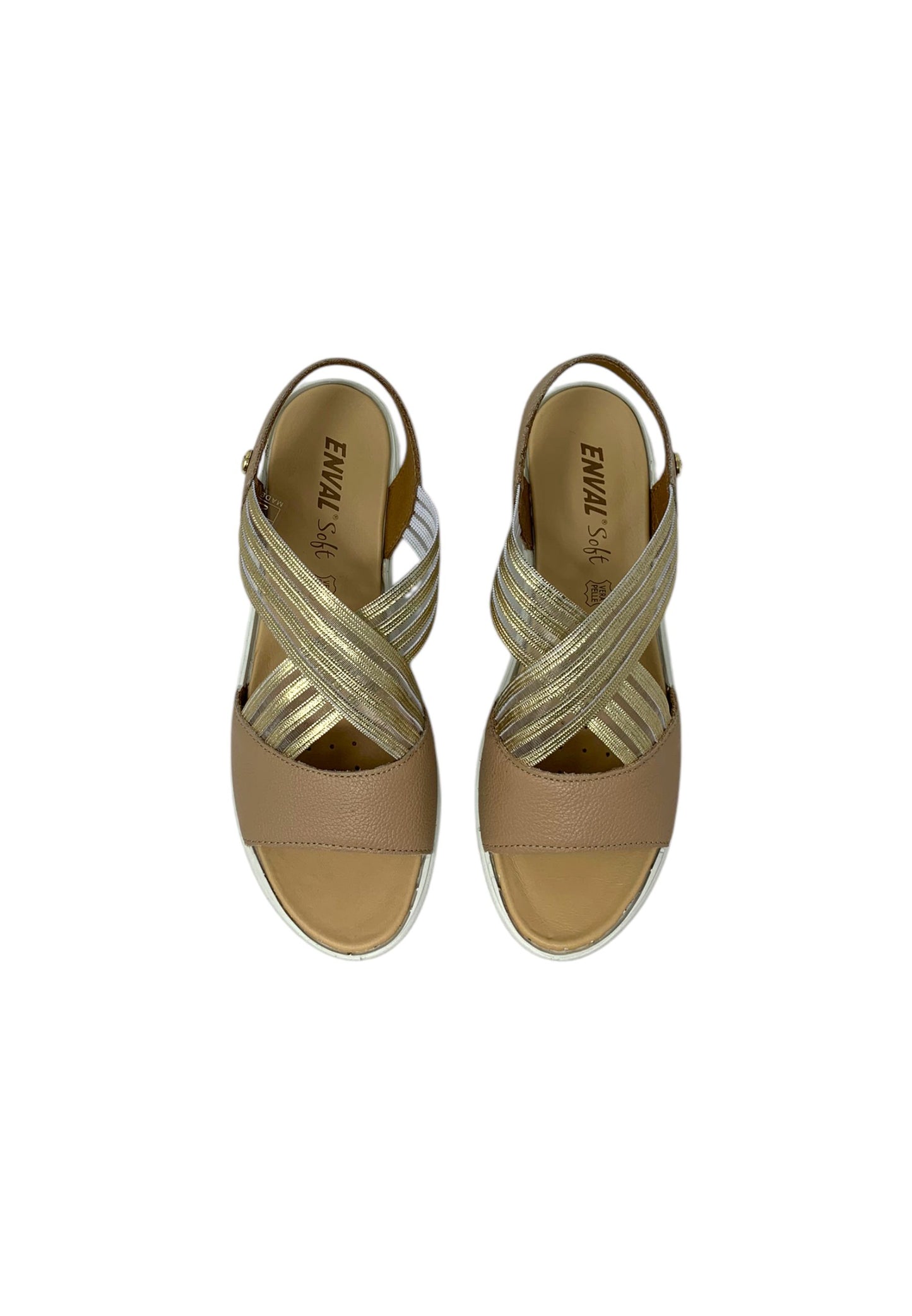 Sandali con zeppa Enval Soft 7784711 Donna