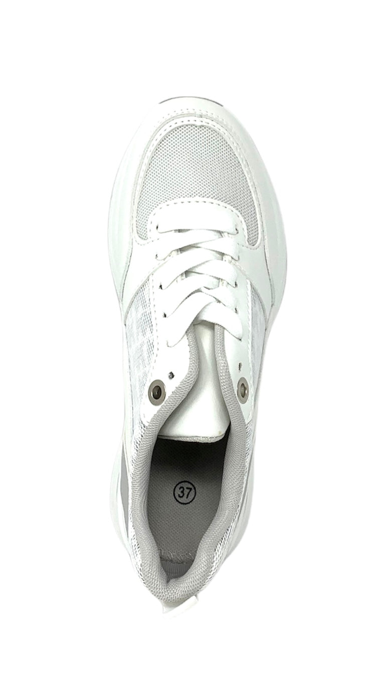 Sneakers da passeggio 2H0YD769803 WHITE donna