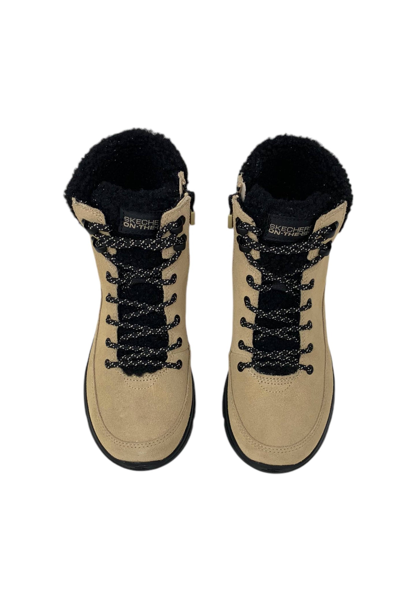 Stivale SKECHERS On-The-GO Glacial Ultra - Woodlands 16677/NTBK Donna