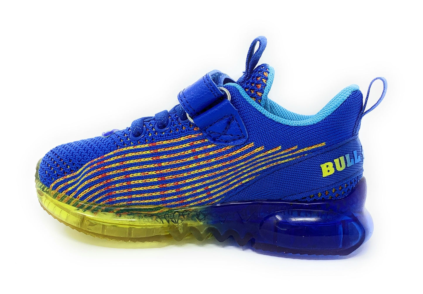 Sneakers da passeggio BULL BOYS BBAL2103 ROYAL Blu/Giallo Bambino