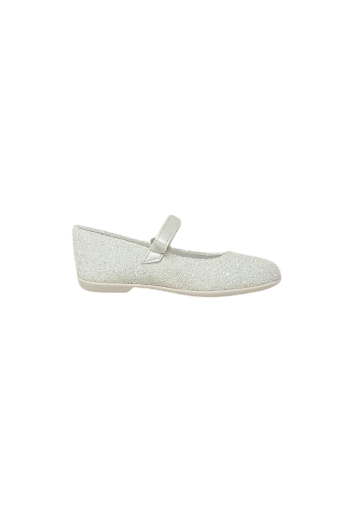Italia Leone Ballerine Mary zip bianco Bambina/ragazza