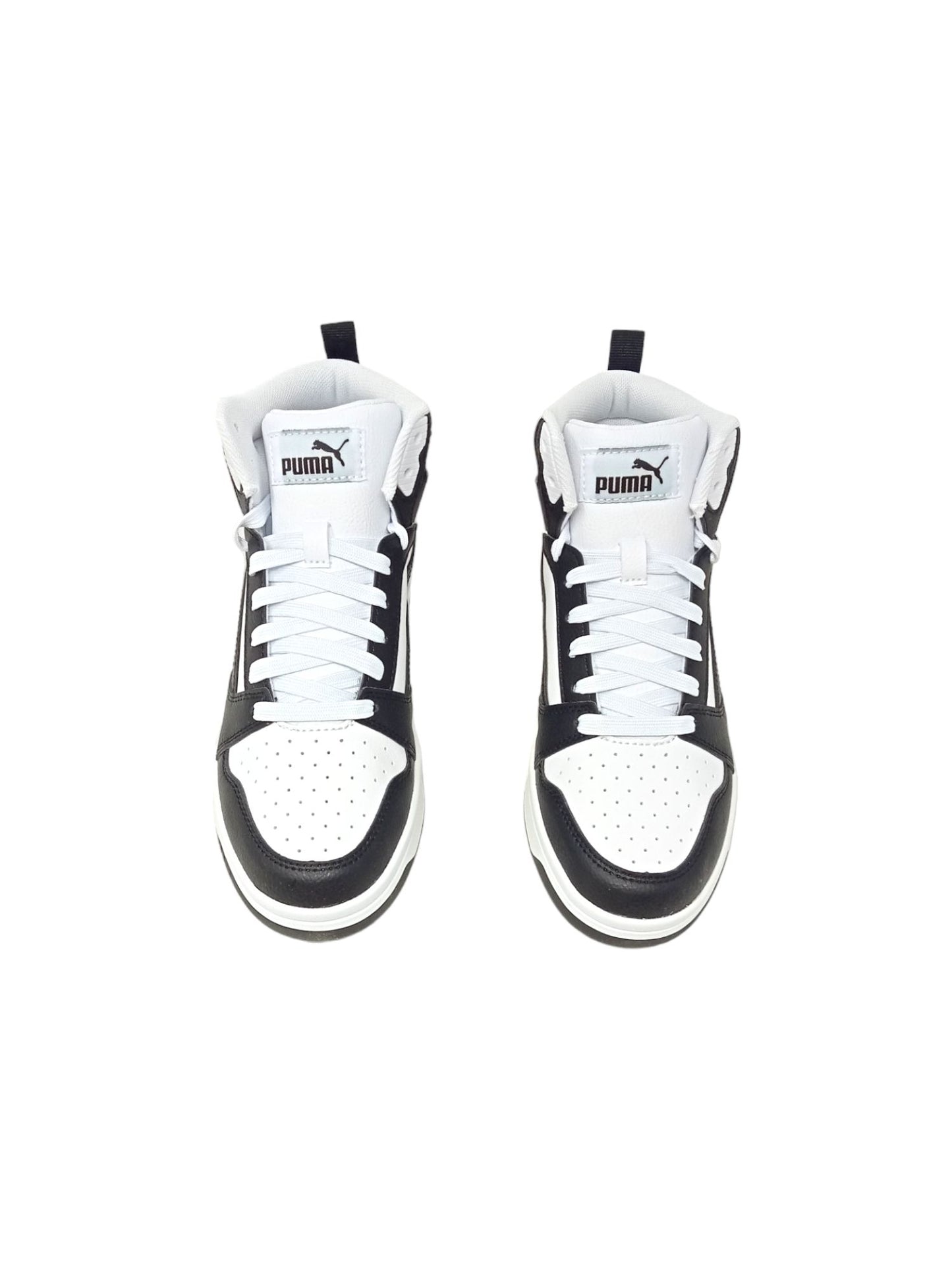 Sneaker Puma Rebound V6 Mid JR 393831 01 ragazzo