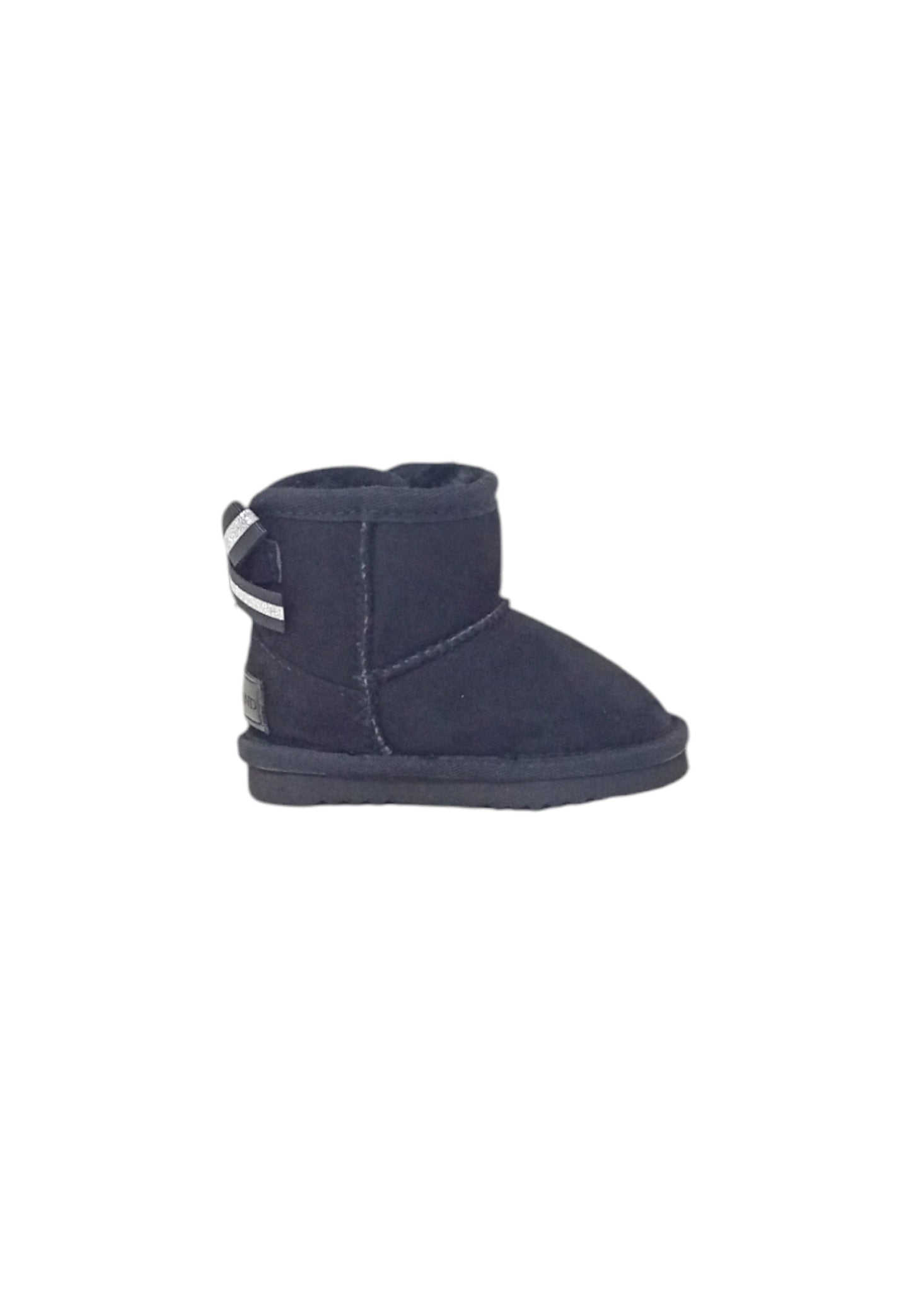 Stivaletto con pelliccia GRUNLAND JR CROY PP0362-I4 NERO bambina