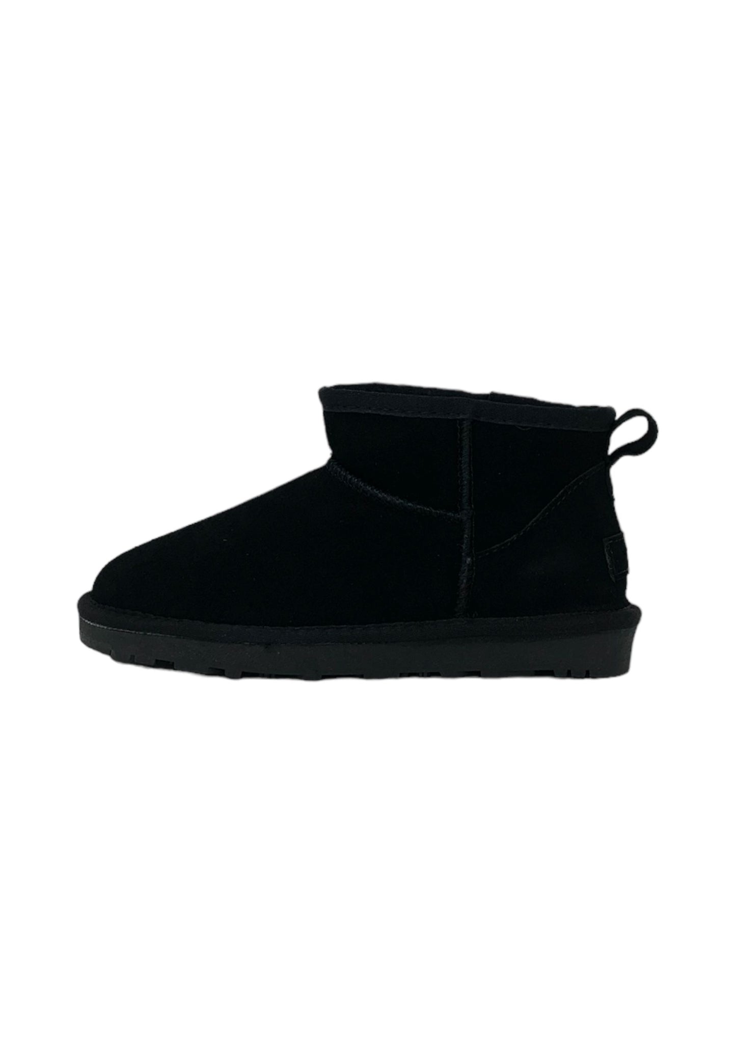 Stivaletti con pelliccia W-1022 BLACK Made in Italy donna