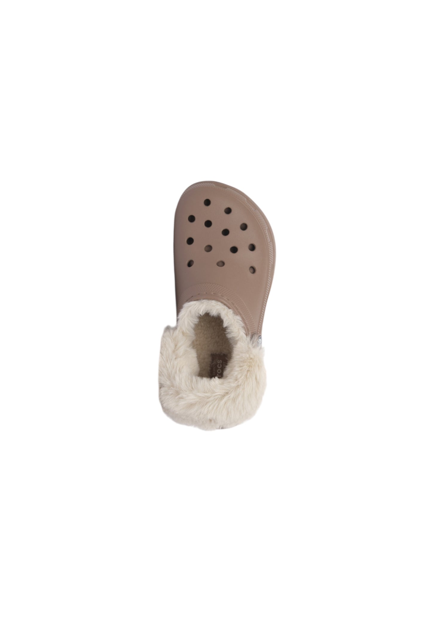 Classico CROCS con pelliccia PLATFORM FUZZ LINED CG 212854-2Q9 donna