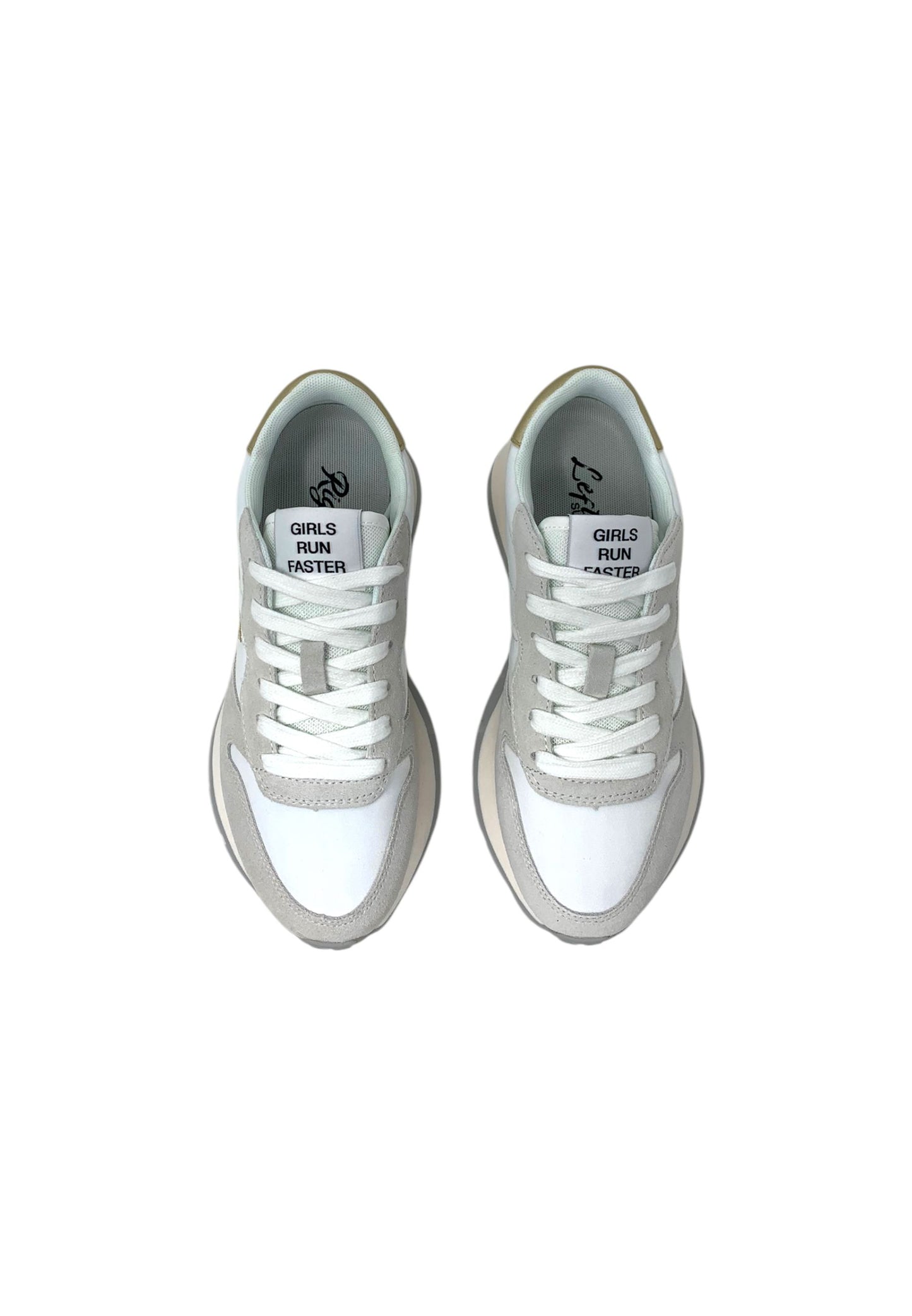 Sneakers SUN68 Ally Gold Silver Z35202 01 bianco Donna