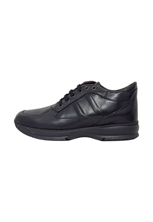 Italia Leone sneakers pelle nero 7002 uomo