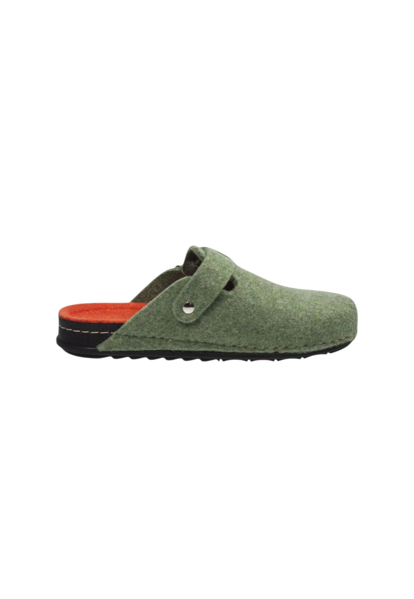Pantofola GRUNLAND PILA CI2972-A6 VERDE/MANDARINO Donna