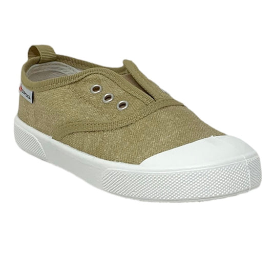 Scarpa modello Slip On SUPERGA S21T758 VERDE BAMBINO