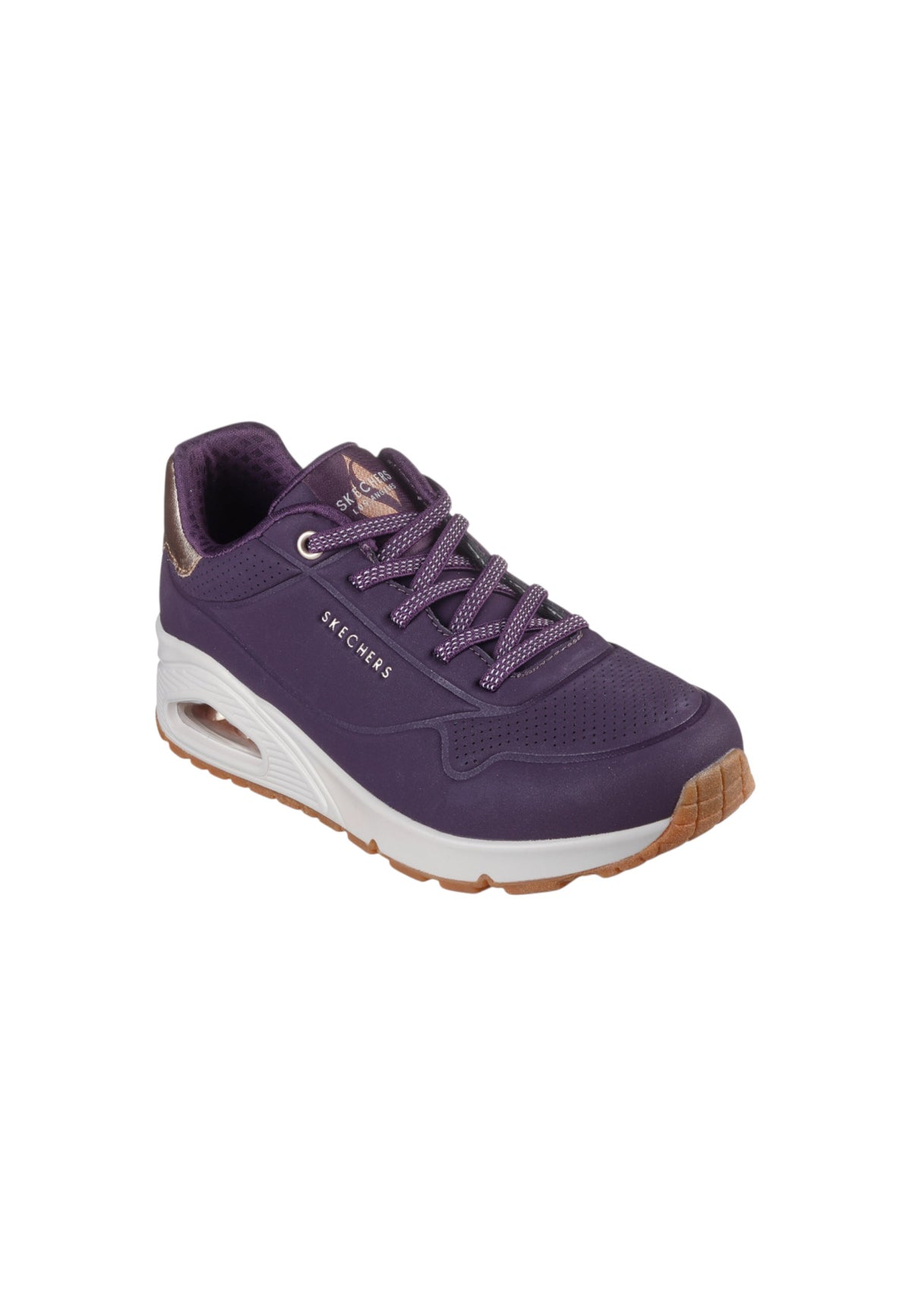 Sneakers SKECHERS Uno - Shimmer away 155196/DKPR Donna