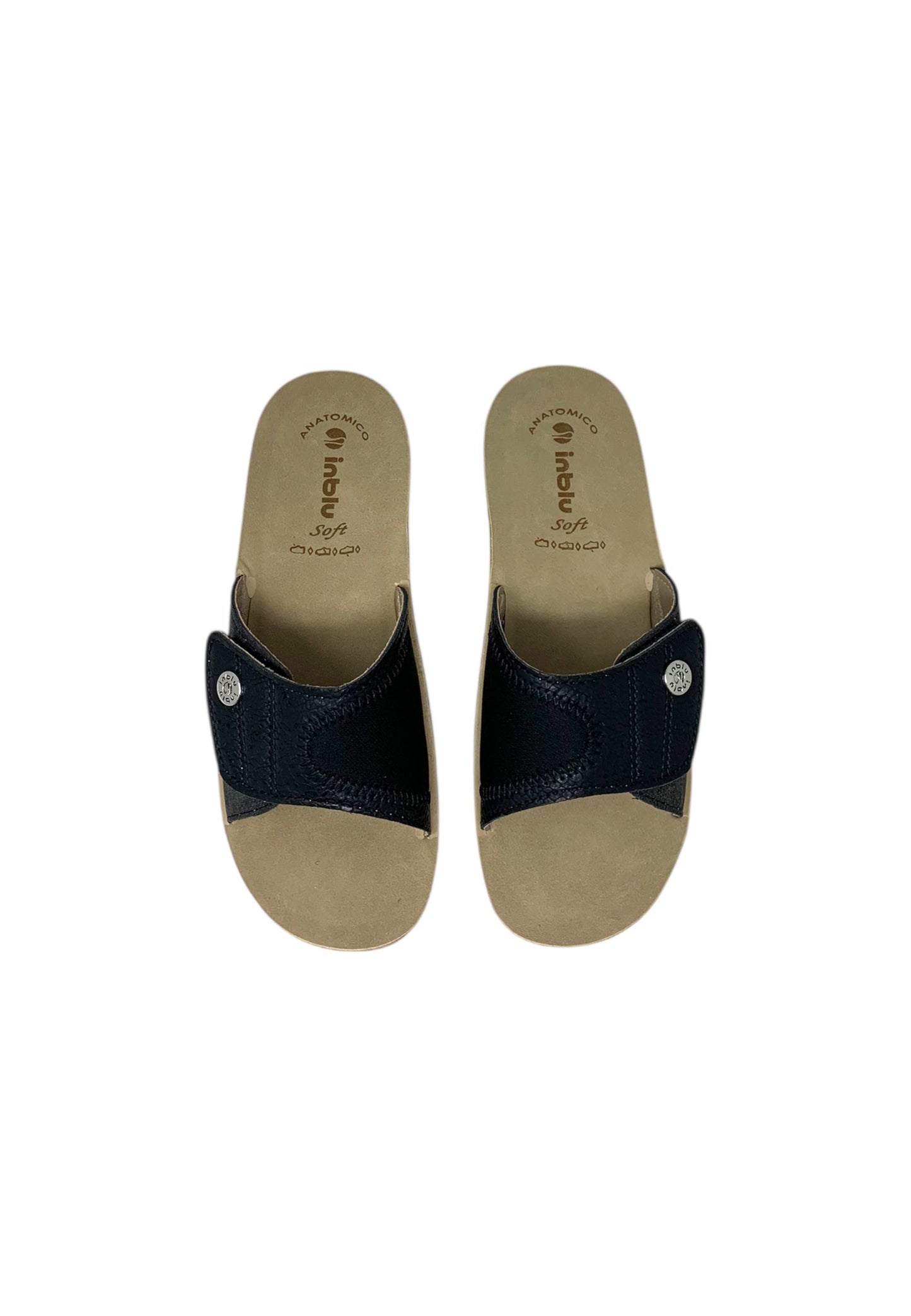 Ciabatta INBLU VR000069 NERO donna
