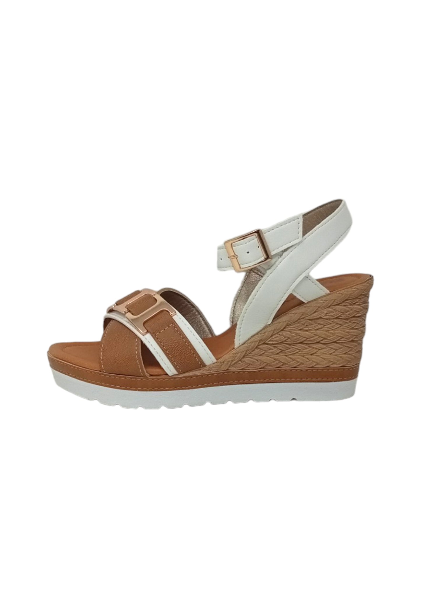 Sandalo INBLU FG000039 BIANCO donna