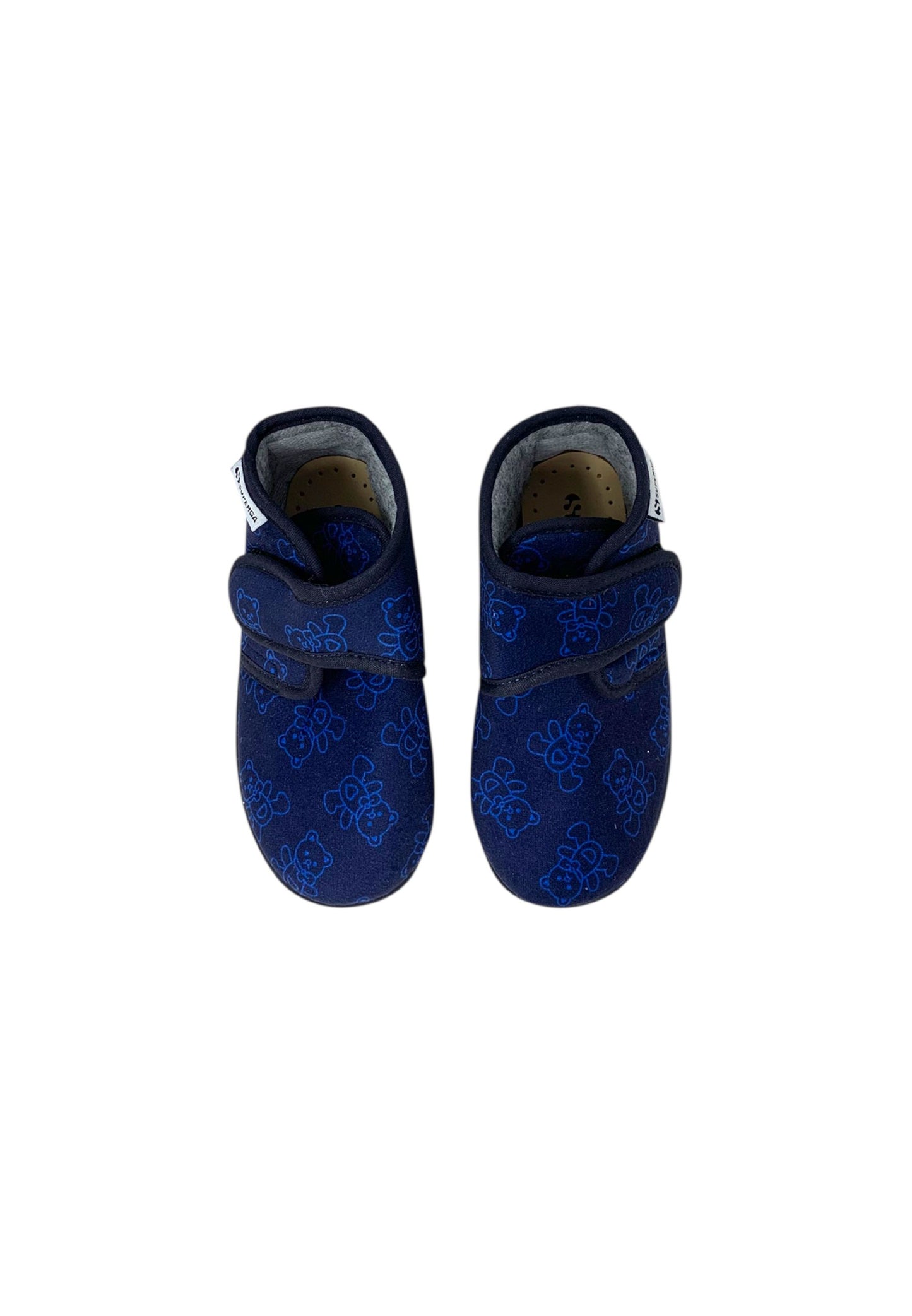 Pantofola chiusa SUPERGA P115 BLU bambino