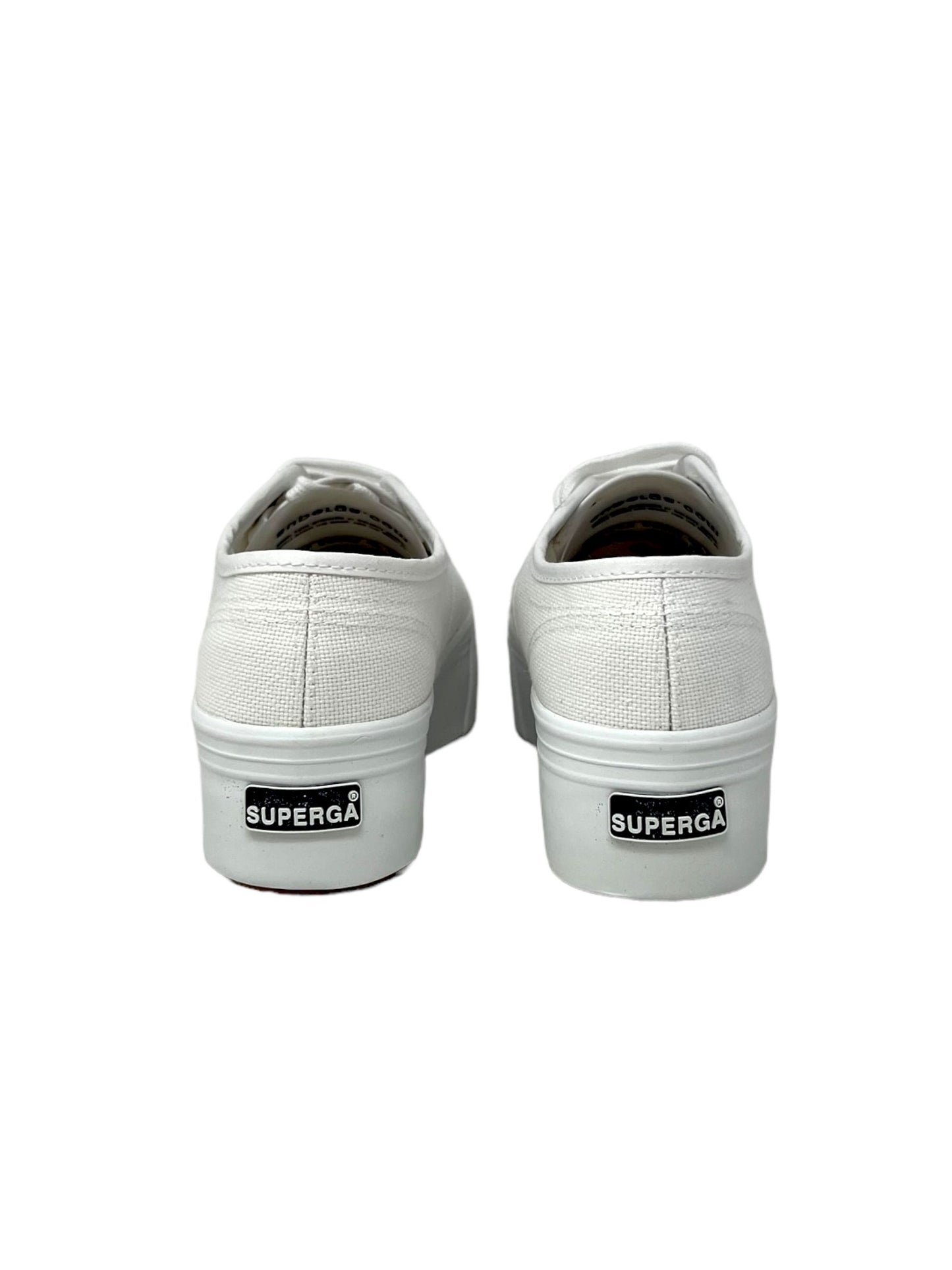 Scarpa da ginnastica SUPERGA Le Classiche 2750 PLATFORM S9111LW 901 WHITE Donna