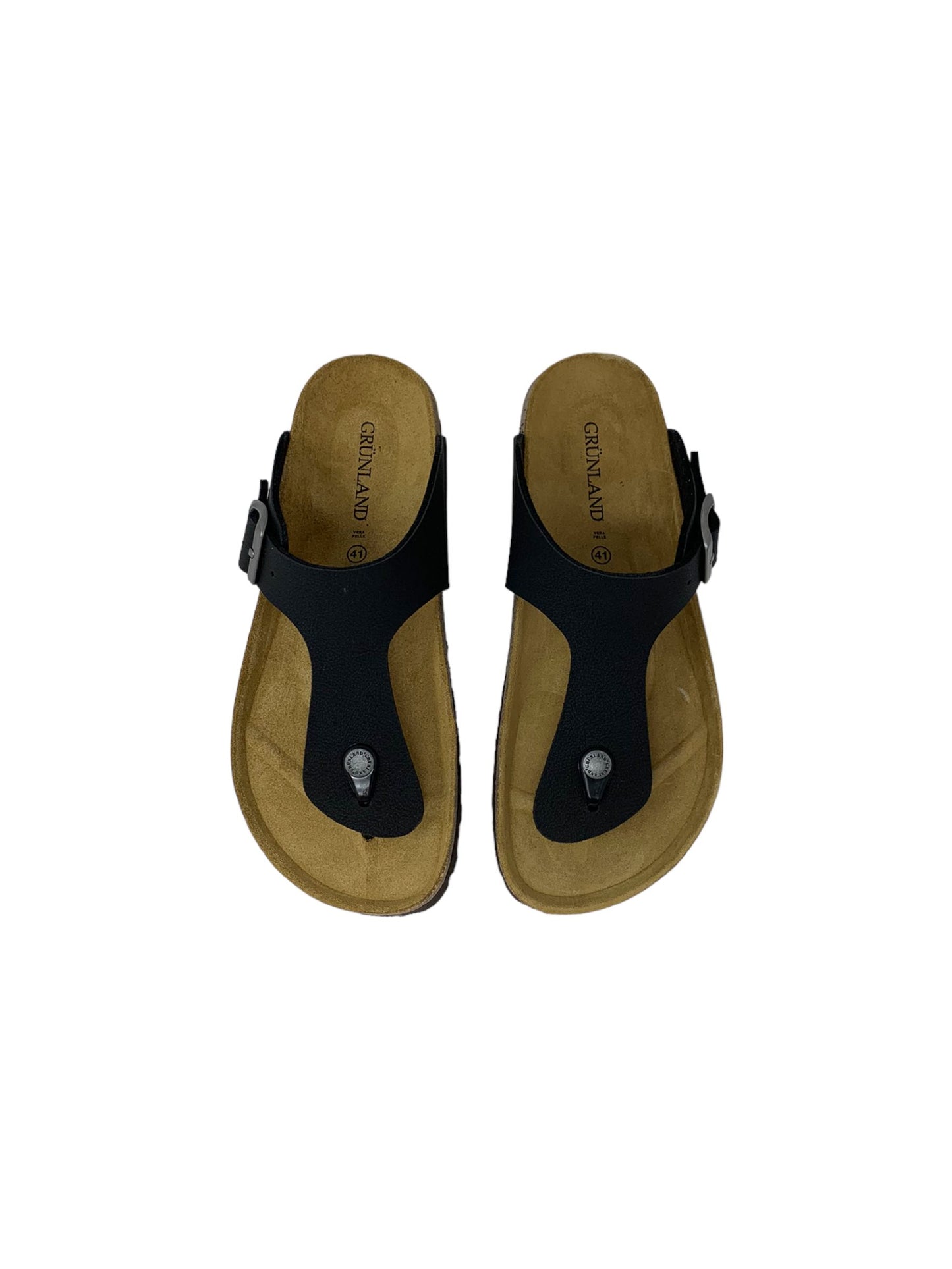 Ciabatta infradito GRUNLAND BOBO CC3011-40 NERO Uomo