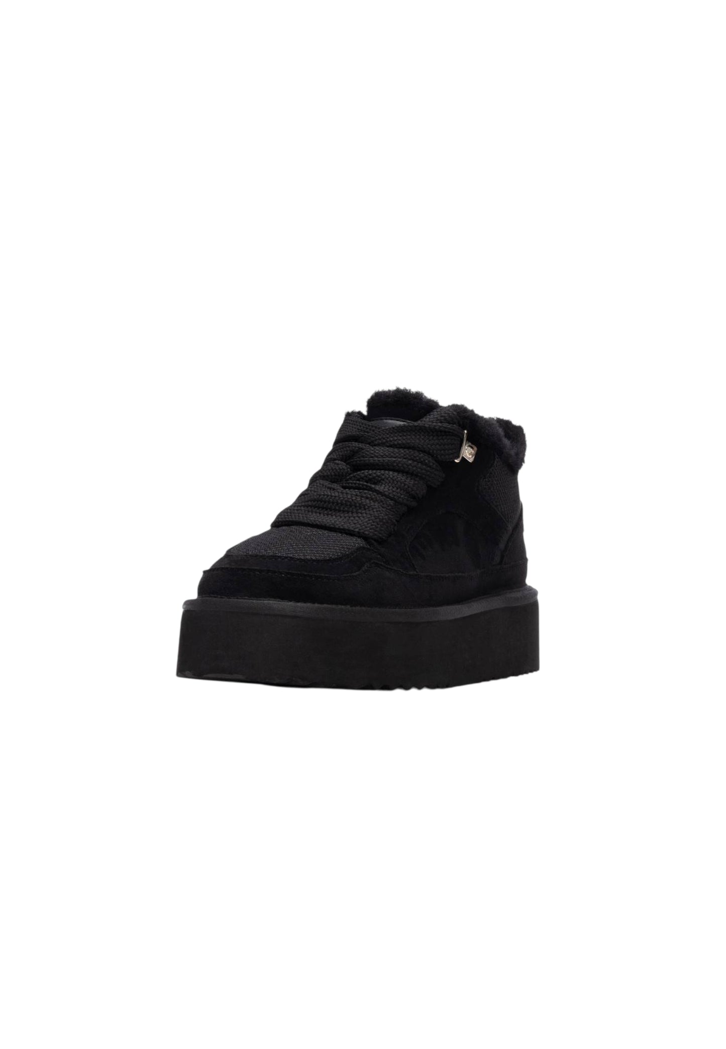 Sneaker con pelliccia XTI 144338 NEGRO donna