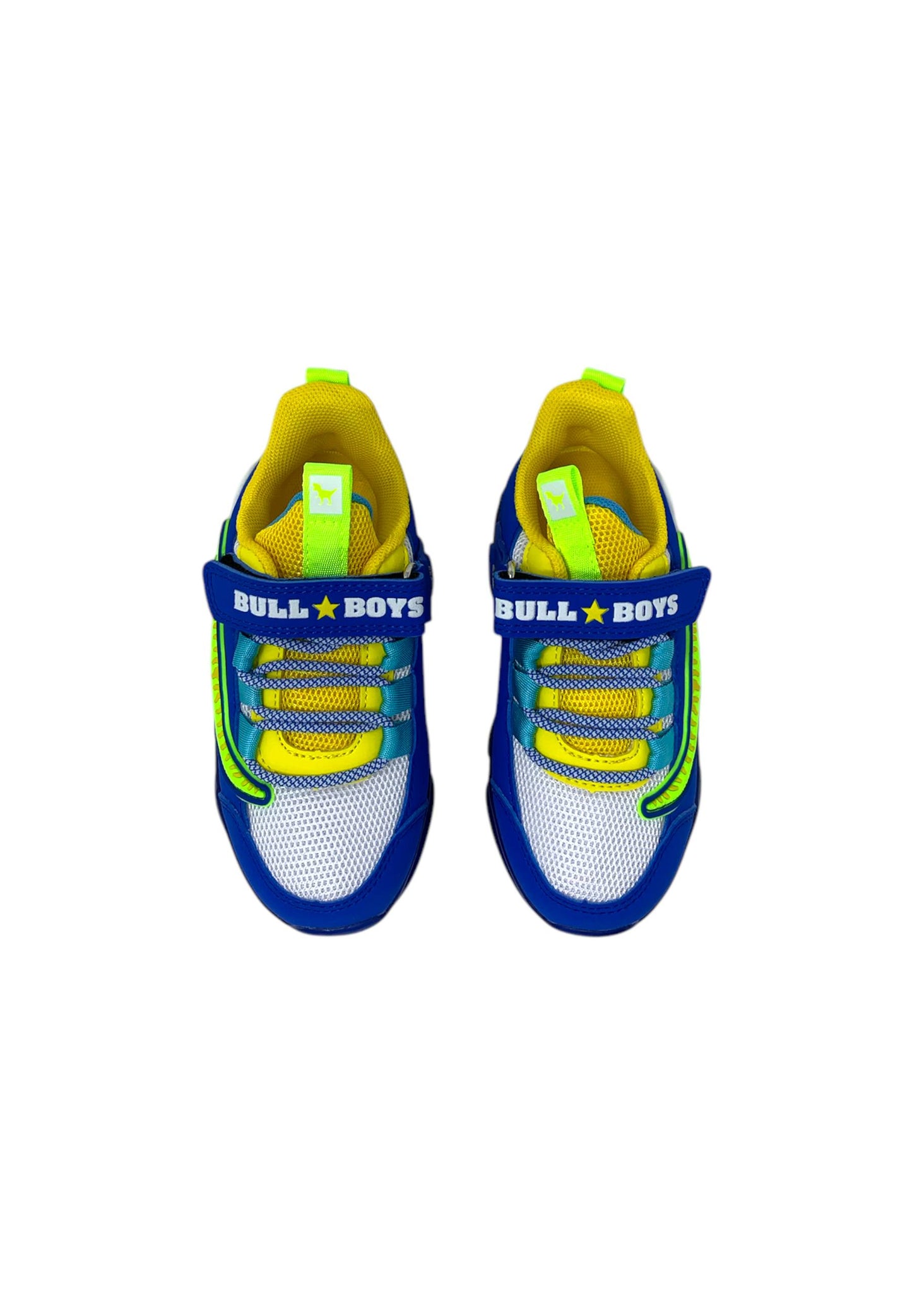 Sneakers luminose BULL BOYS T-REX DNAR5008 bianco/royal Bambino