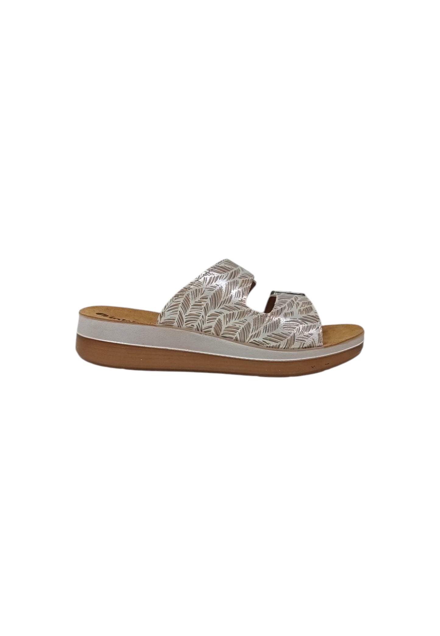 Ciabatte INBLU FT000019 GHIACCIO donna