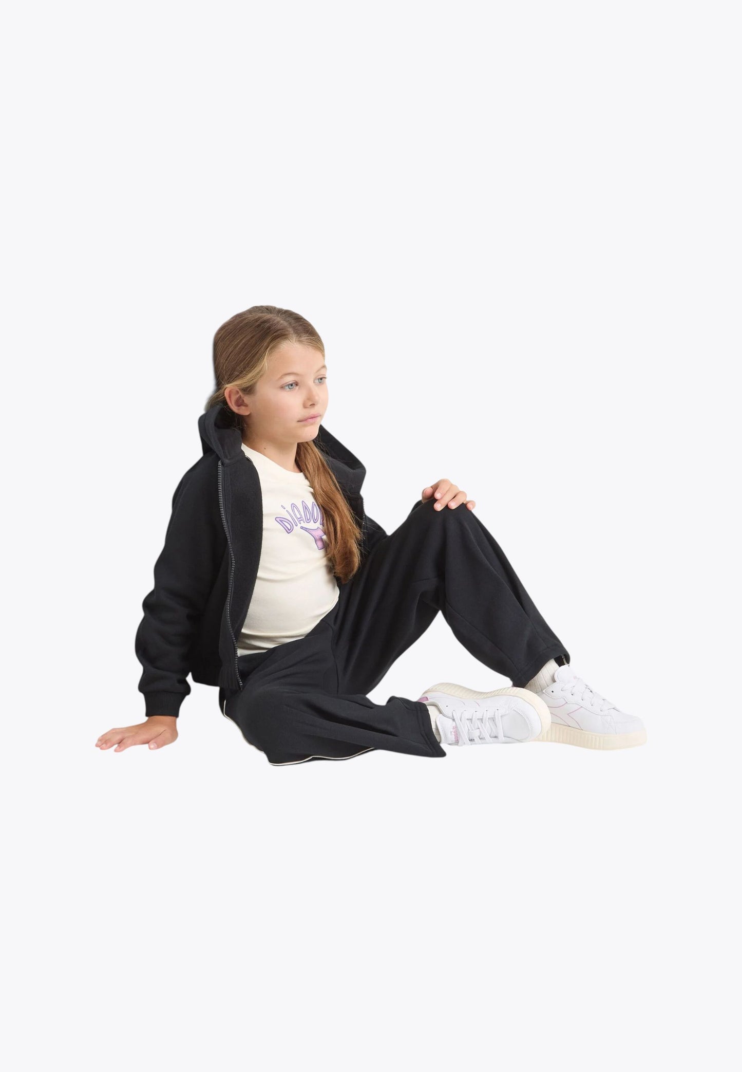 Tuta DIADORA HD FZ LOGO (BR) 102.182247 01 80013 Bambina