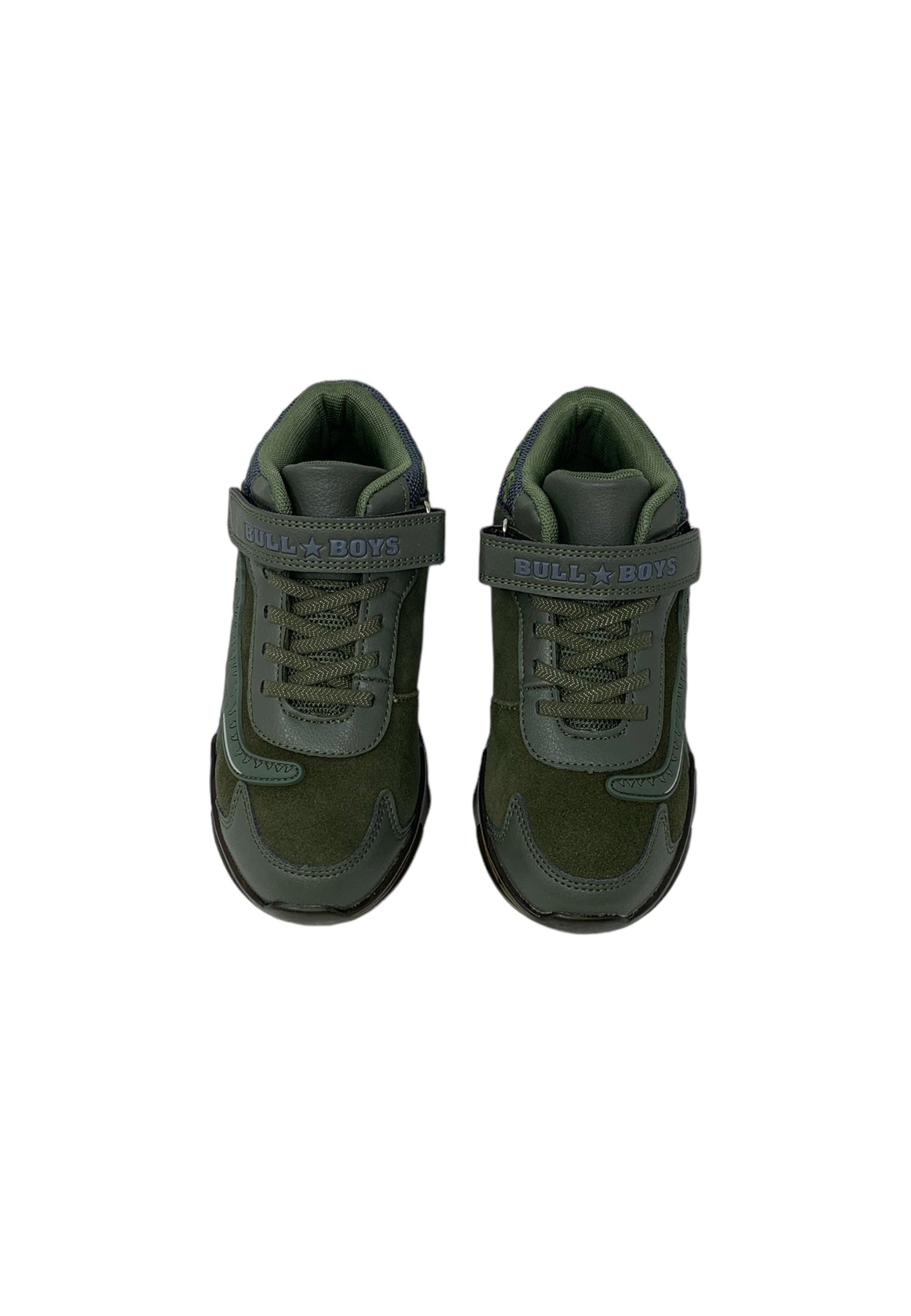 Sneakers BULL BOYS DNAL3391 verde palude Bambino