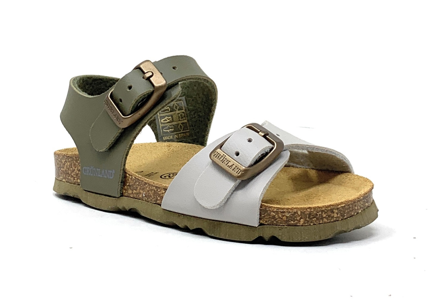 Sandalo da passeggio GRUNLAND ARIA SB0027-40 BEIGEOL Bambino