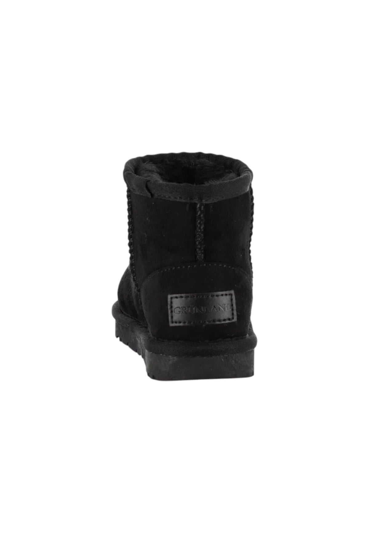 Stivaletto con pelliccia GRUNLAND JR CROMPO1633-14 NERO bambina/ragazza