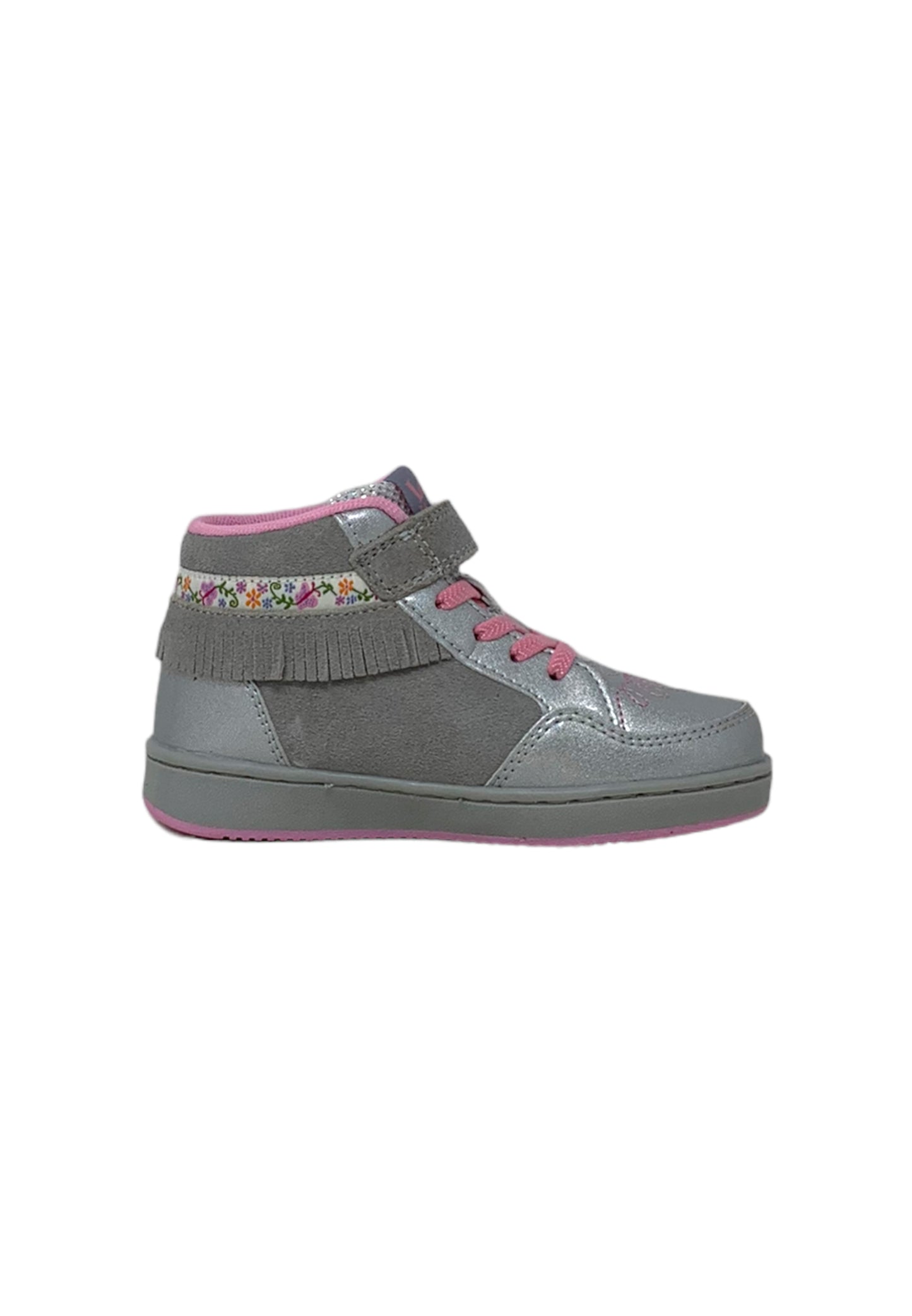 Sneakers LELLI KELLY Frangetta Mix LKAA8087 ARGENTO Bambina