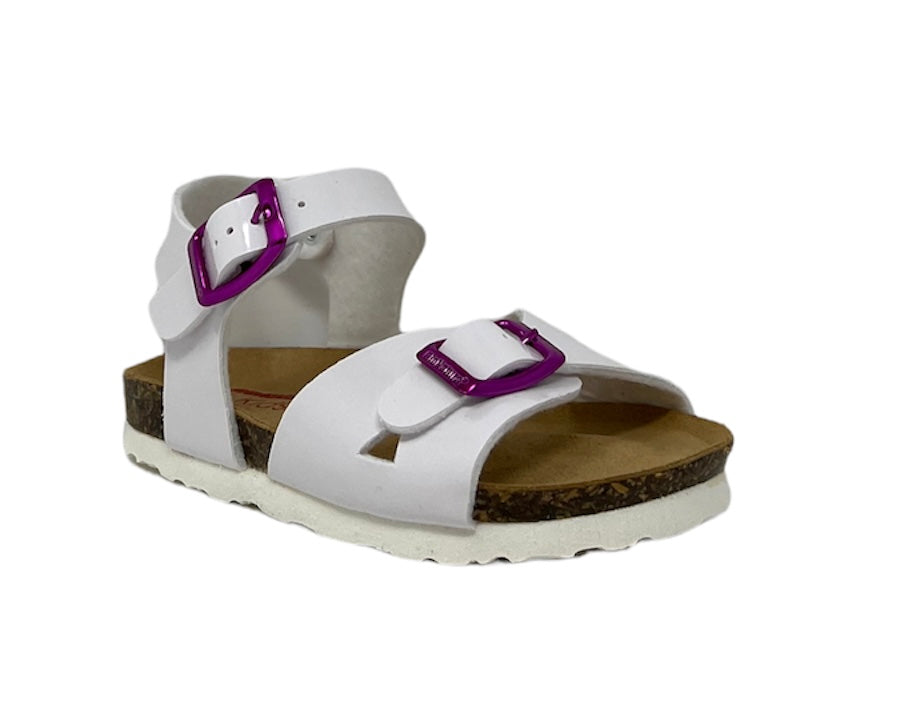 Sandali da passeggio BioNatura 22B1005 VBIA BIANCO bambina