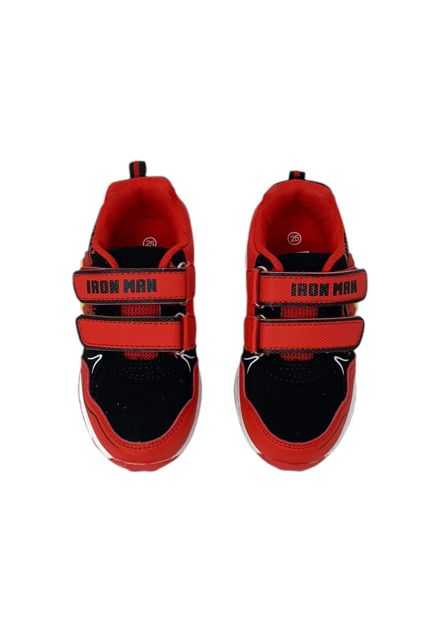 Sneaker con luci Silver Avengers - Iron Man R1010183S RED Bambino