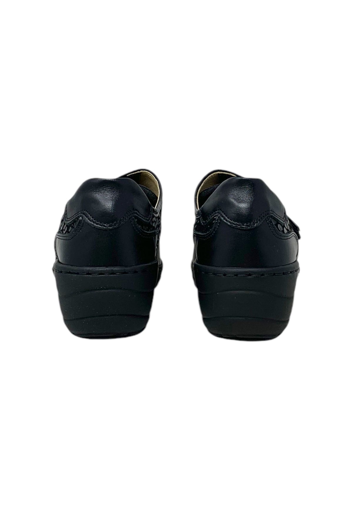 Mocassino linea comoda STILE DI VITA 7341 PARDO NERO Donna