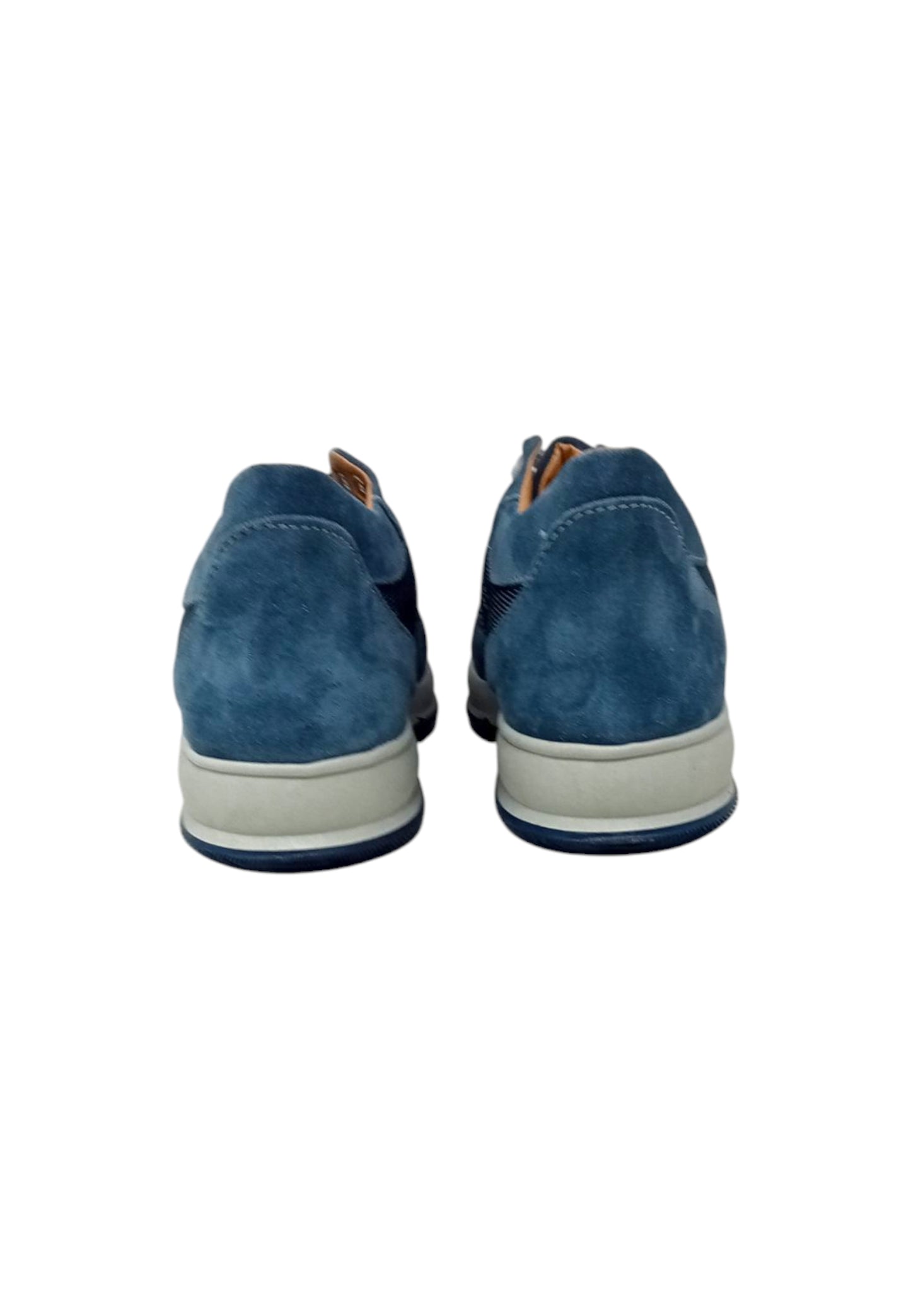 Italia Leone Sneaker jeans camoscio 7002 est uomo