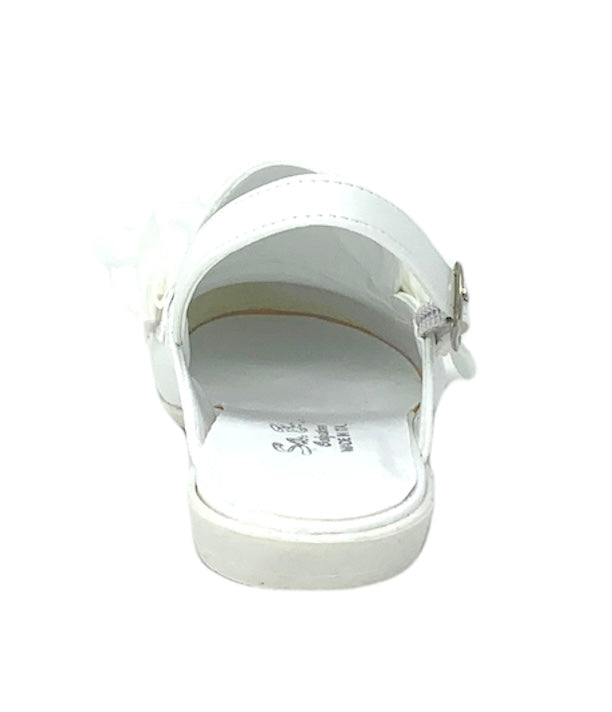 Bambolina slingback Sa.Ba. Calzature 02 BIANCO PERLATO bambina e ragazza